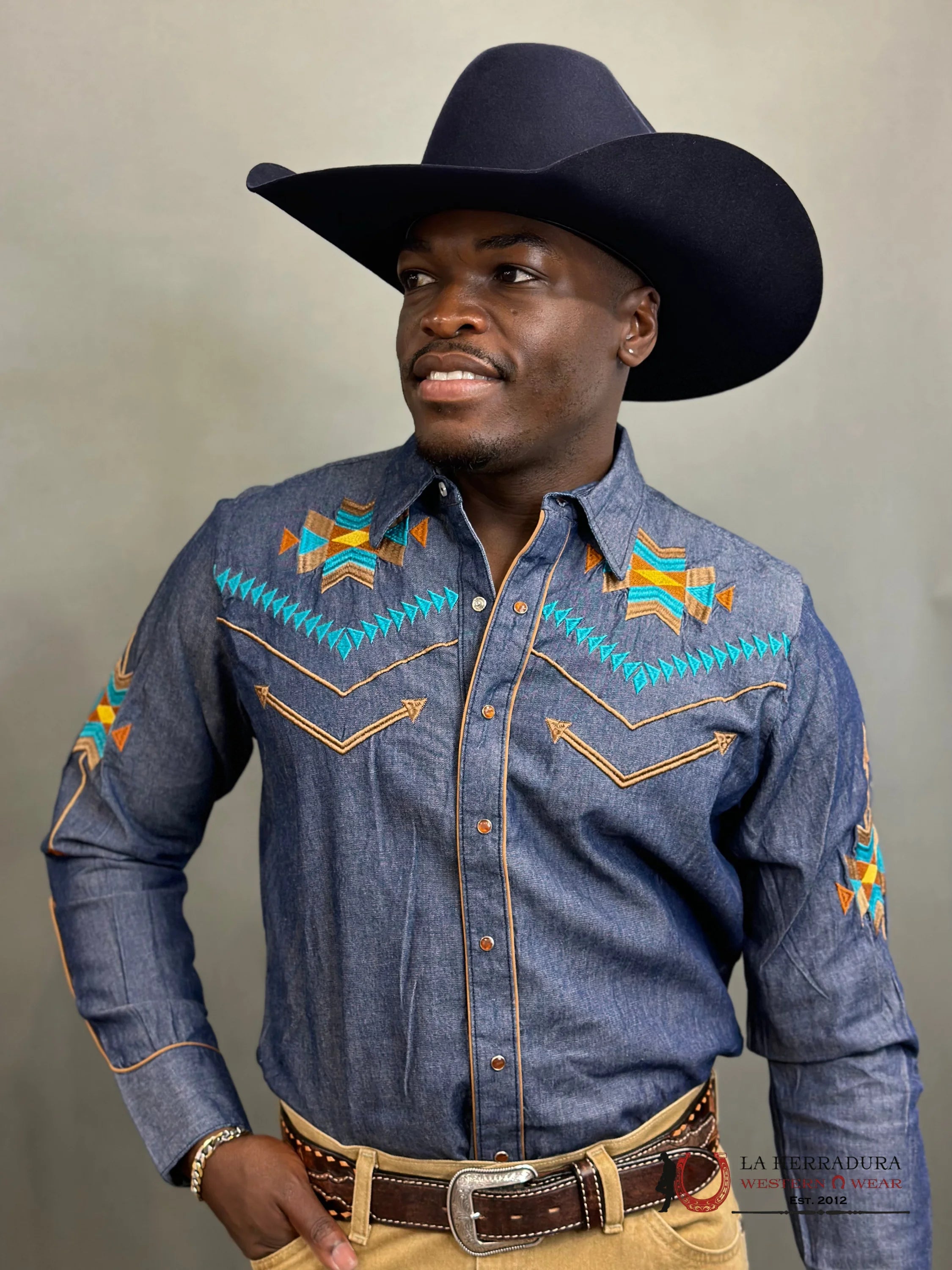 Rangers Legend Original Mezclilla Jean Charro Embroidered Ropa Hombres