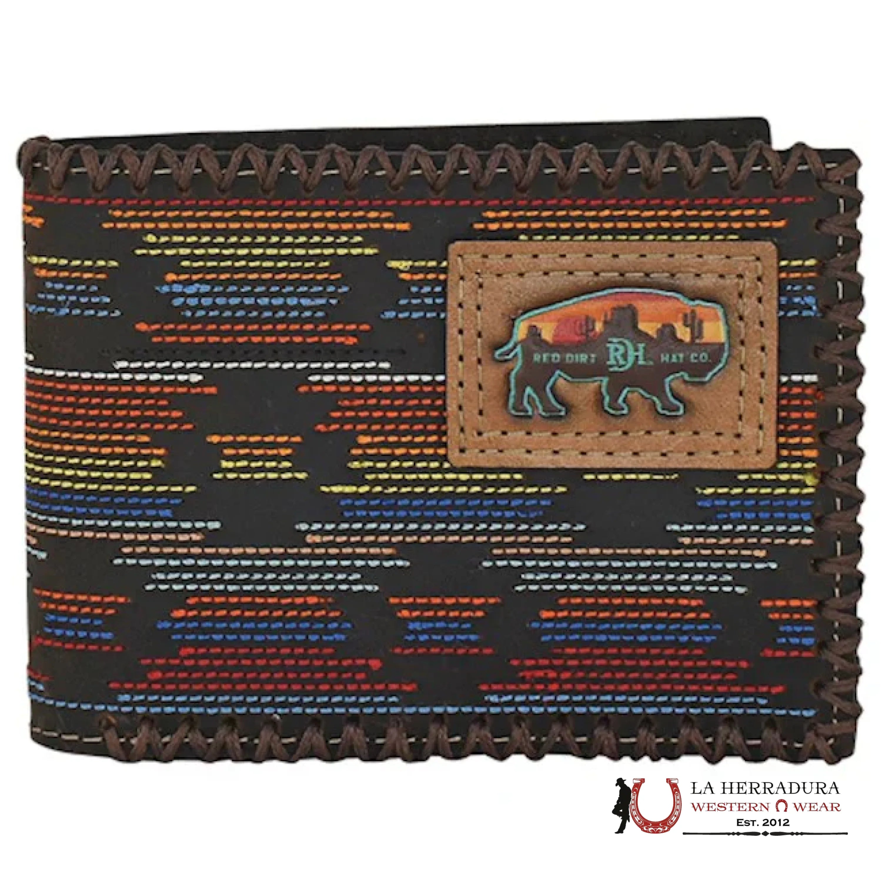 RDH MENS DARK BROWN LEATHER BIFOLD WALLET- 23225881W8 ACCESORIOS