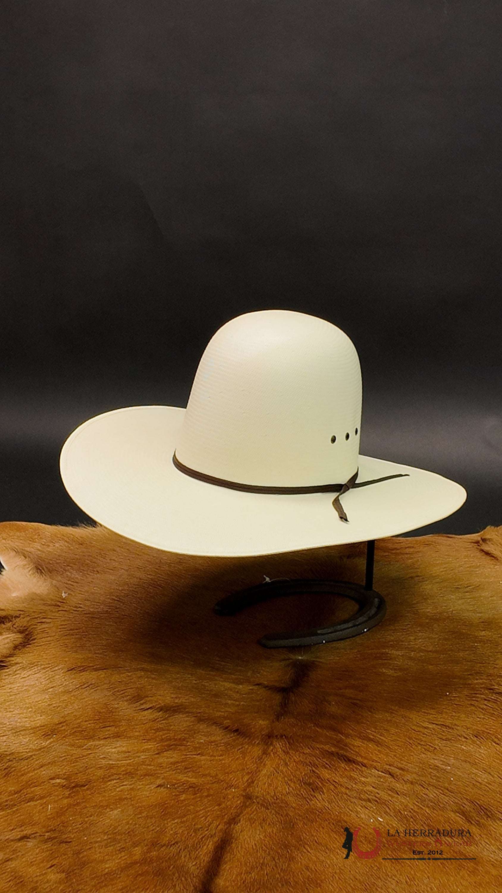 RDR 0355 OPEN CROWN STRAW HAT 30x TEJANA