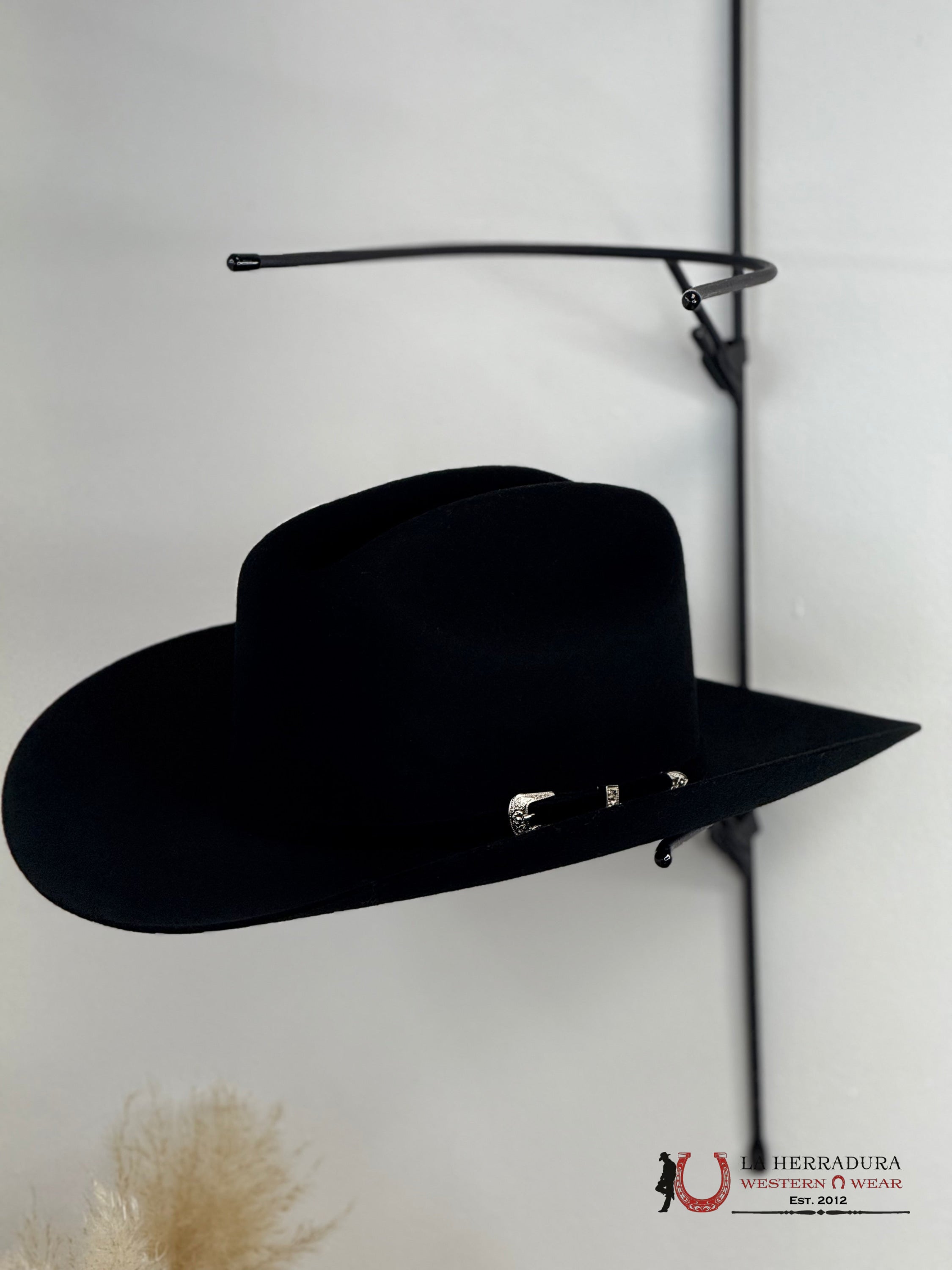 RDR BLACK Sinaloa COPA CHICA FELT HAT 4XS10 TEJANA