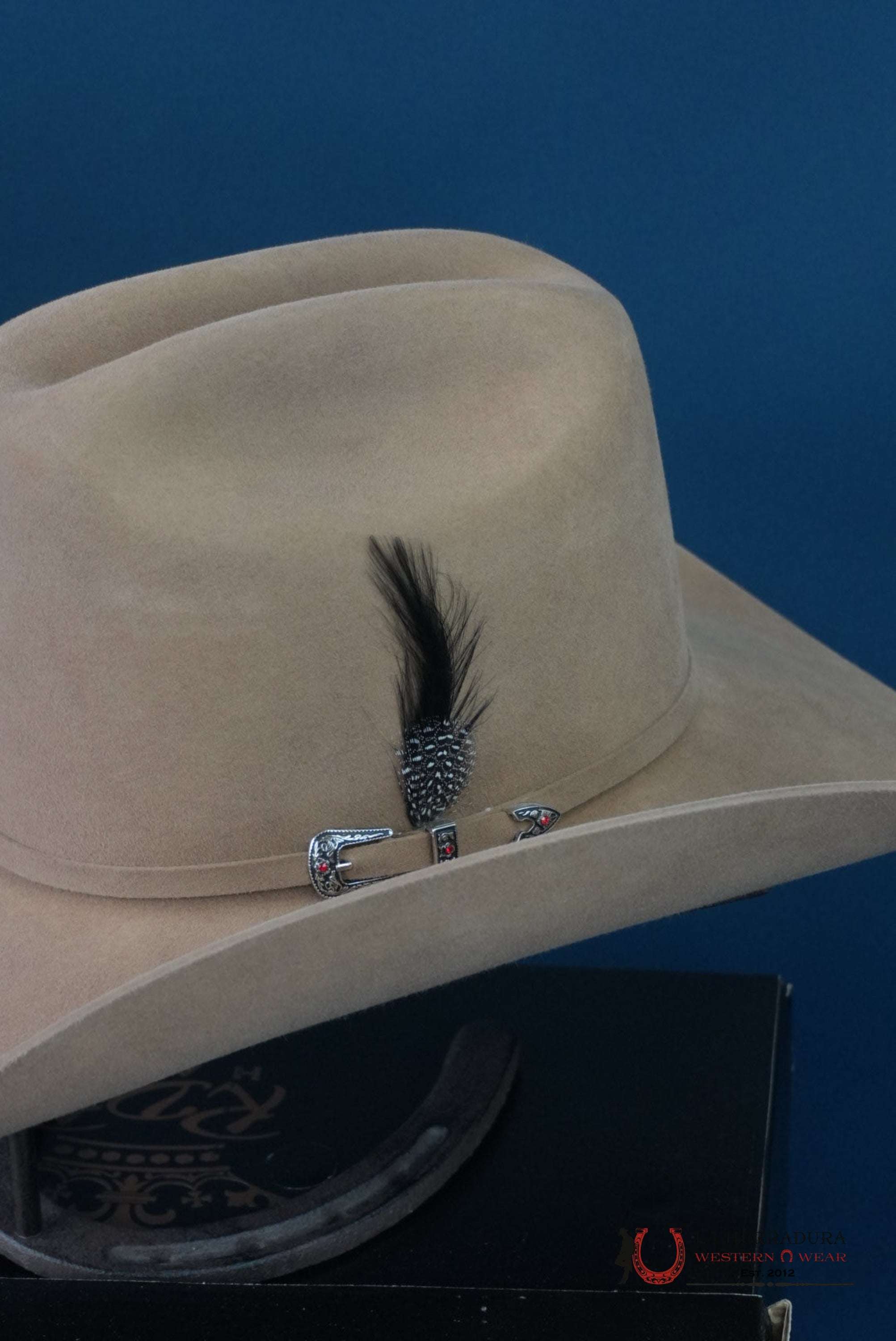 RDR 6X PECAN EL PATRÓN COWBOY HAT COPA ALTO TEJANA