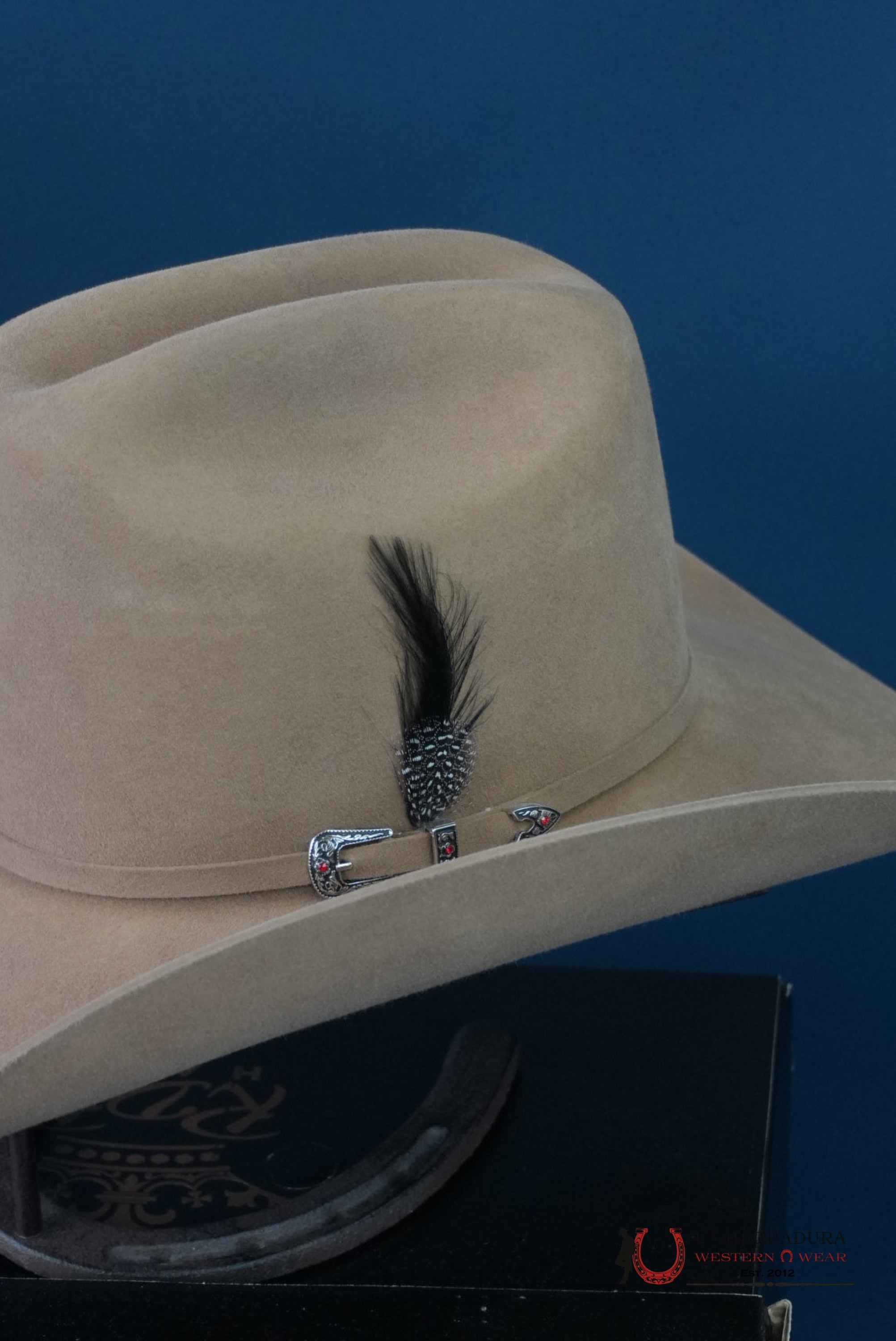 RDR 6X PECAN EL PATRÓN COWBOY HAT COPA ALTO TEJANA