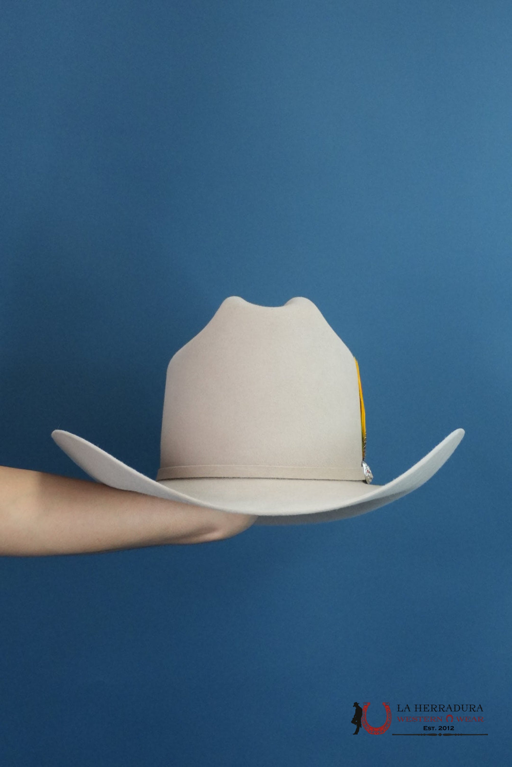 RDR COPA ALTA 6X EL PATRÓN COWBOY HAT SILVER BELLY TEJANA