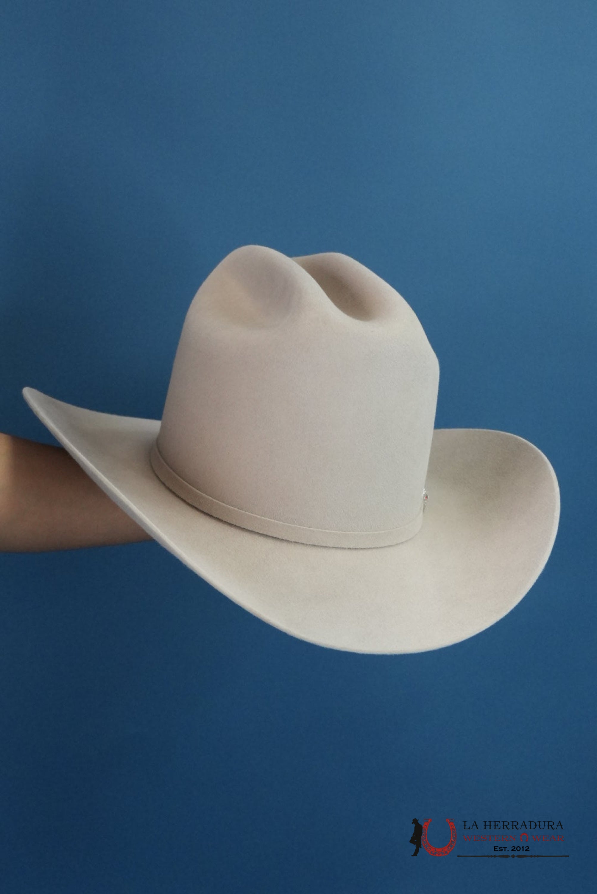 RDR COPA ALTA 6X EL PATRÓN COWBOY HAT SILVER BELLY TEJANA