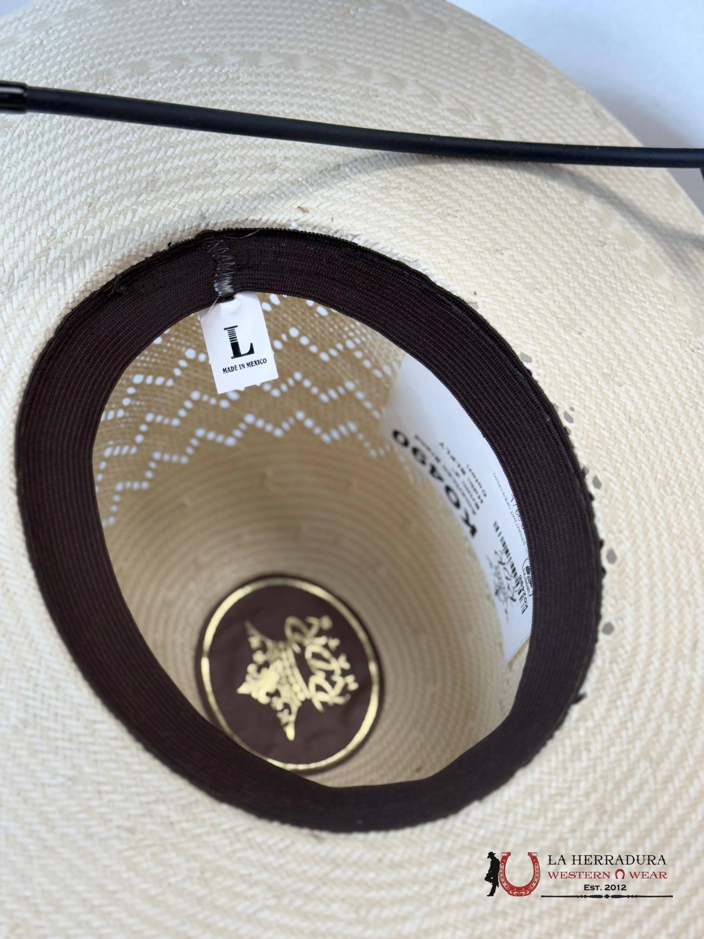 RDR KIDS 01 STRAW HAT OPEN CROWN NATURAL NIÑOS