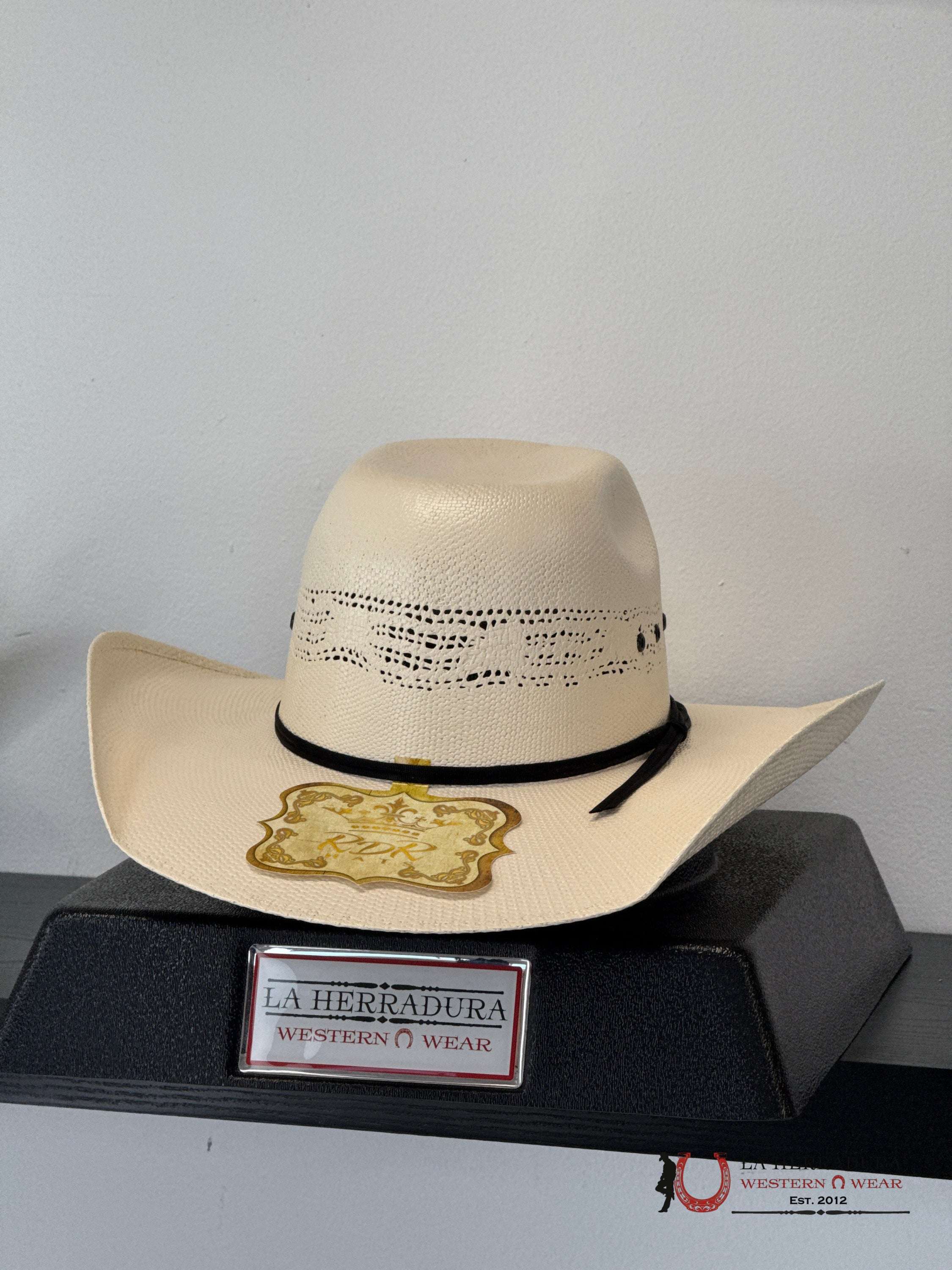 RDR KIDS HAT BLACK KUB145 STRAW HAT NIÑOS