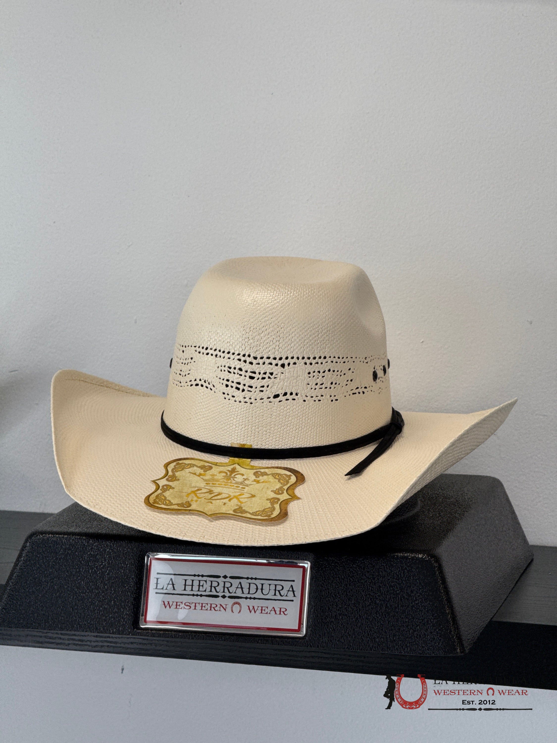 RDR KIDS HAT BLACK KUB145 STRAW HAT NIÑOS