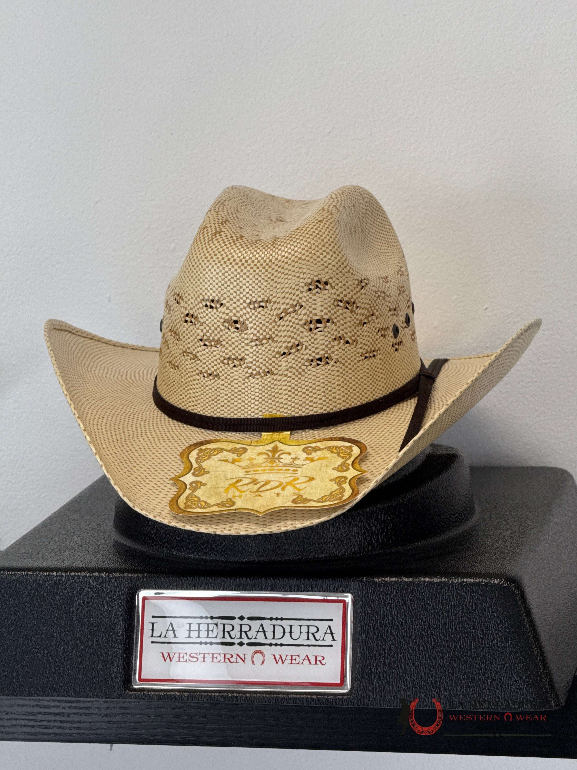 RDR KIDS HAT BLACK KUB159 STRAW HAT NIÑOS