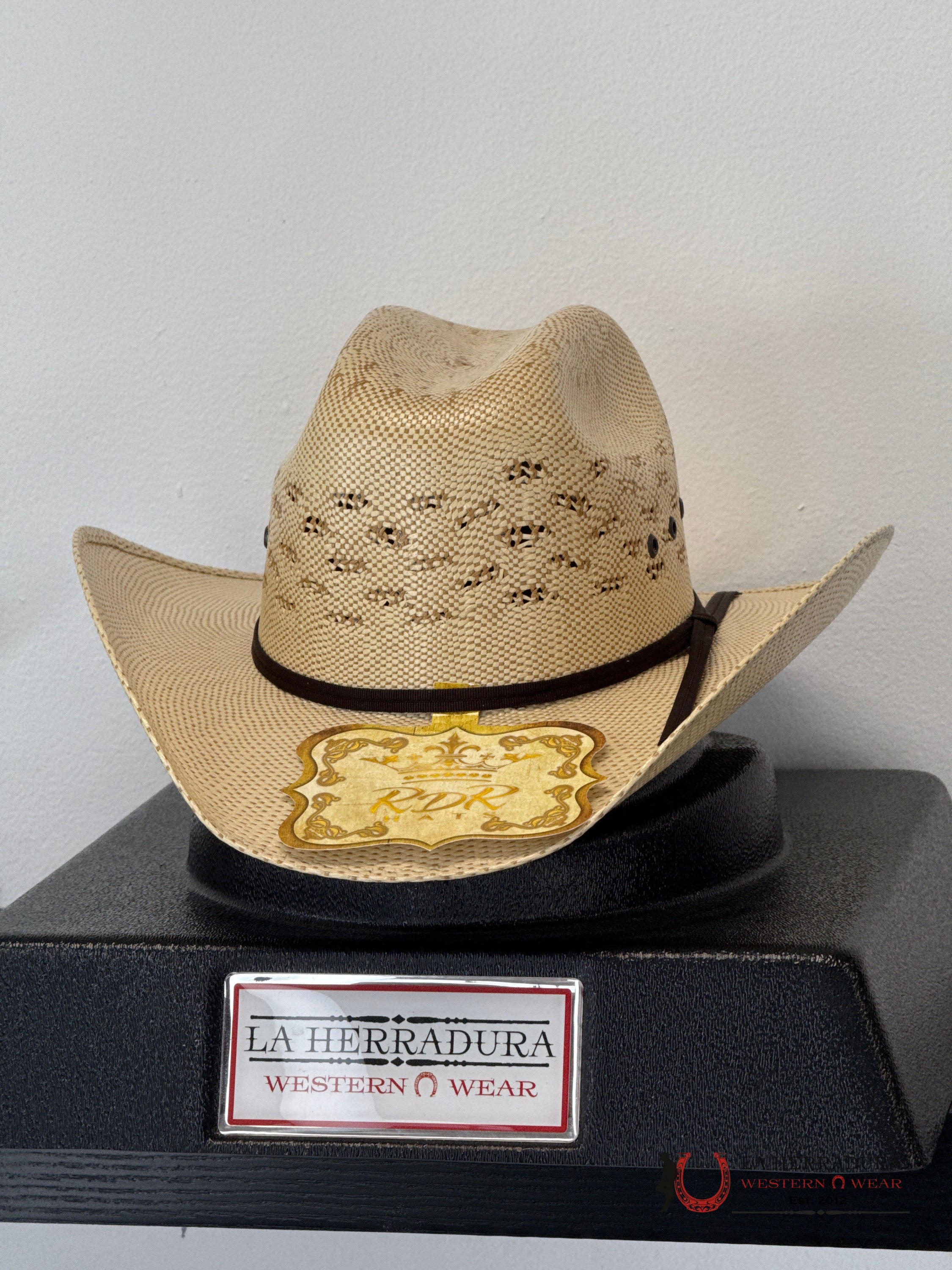 RDR KIDS HAT BLACK KUB159 STRAW HAT NIÑOS