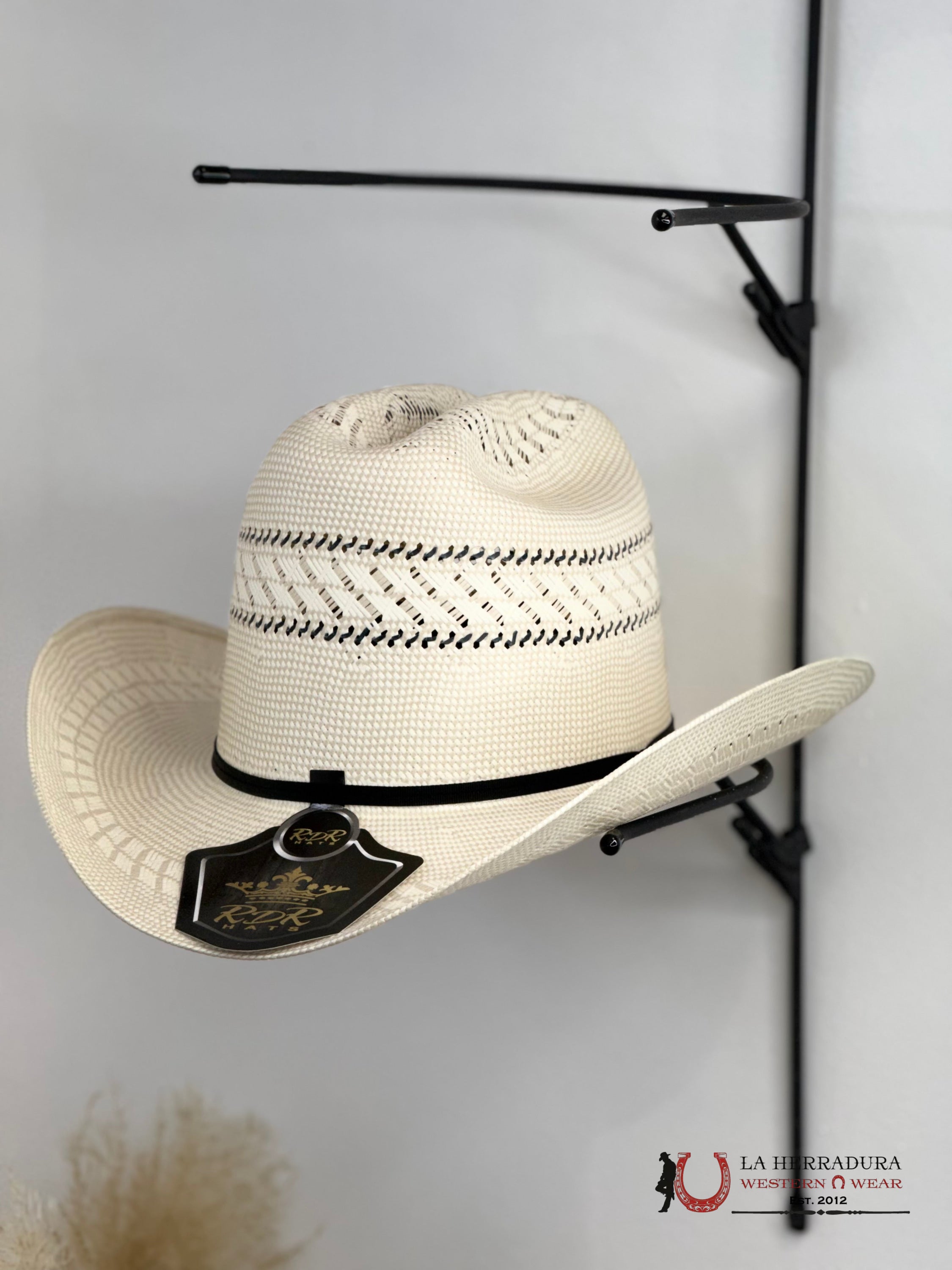 RDR STRAW HAT Copa alta 30x tejido ala 3 3/4 TEJANA