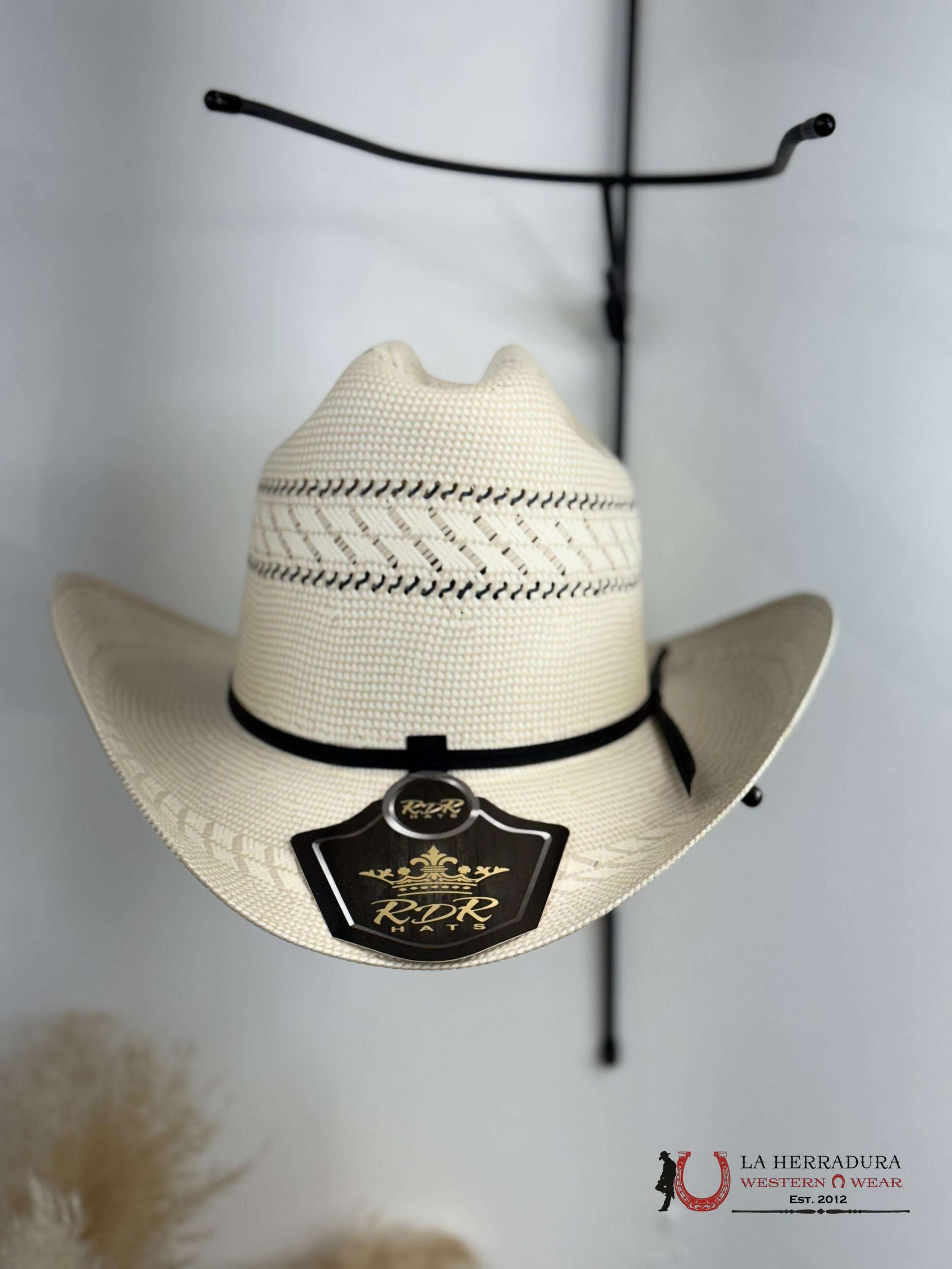 RDR STRAW HAT Copa alta 30x tejido ala 3 3/4 TEJANA