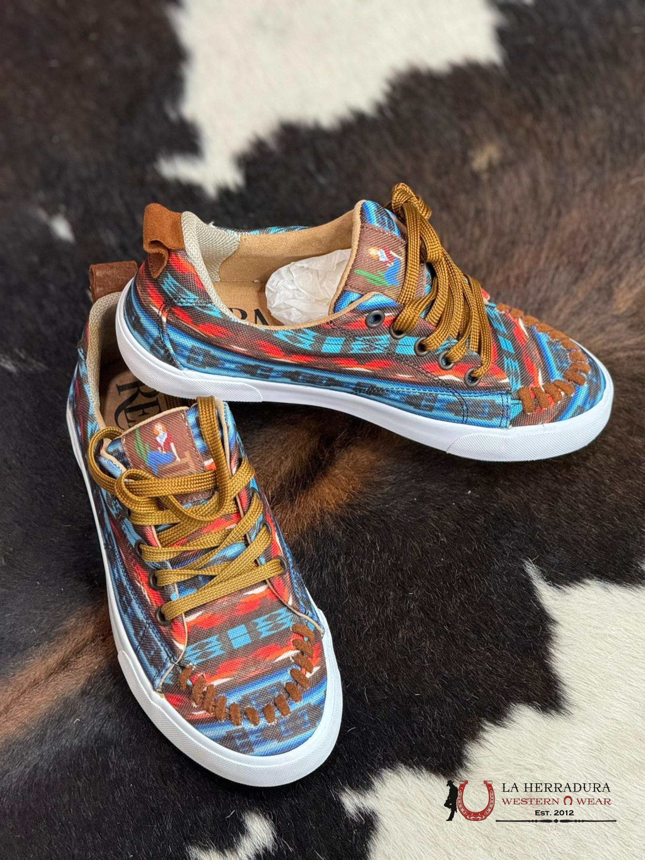 Reba Multi-Color Textile Arreba! Zapatos Mujeres