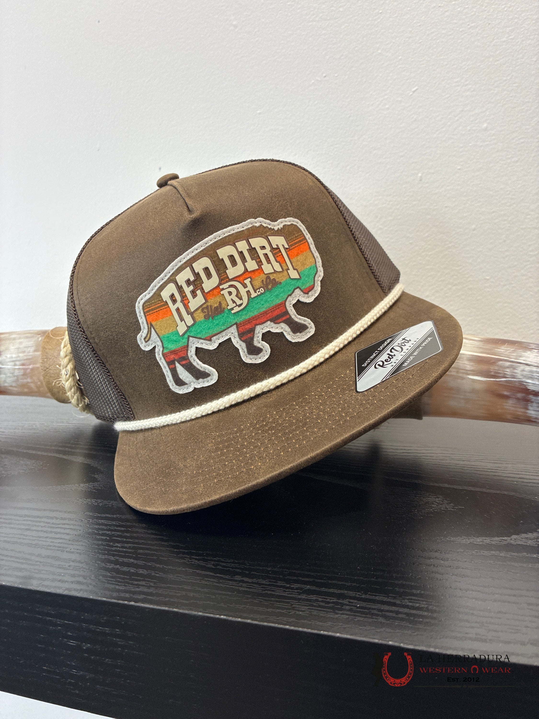 RED DIRT HAT BROWN CAPS MENS GORRAS HOMBRES