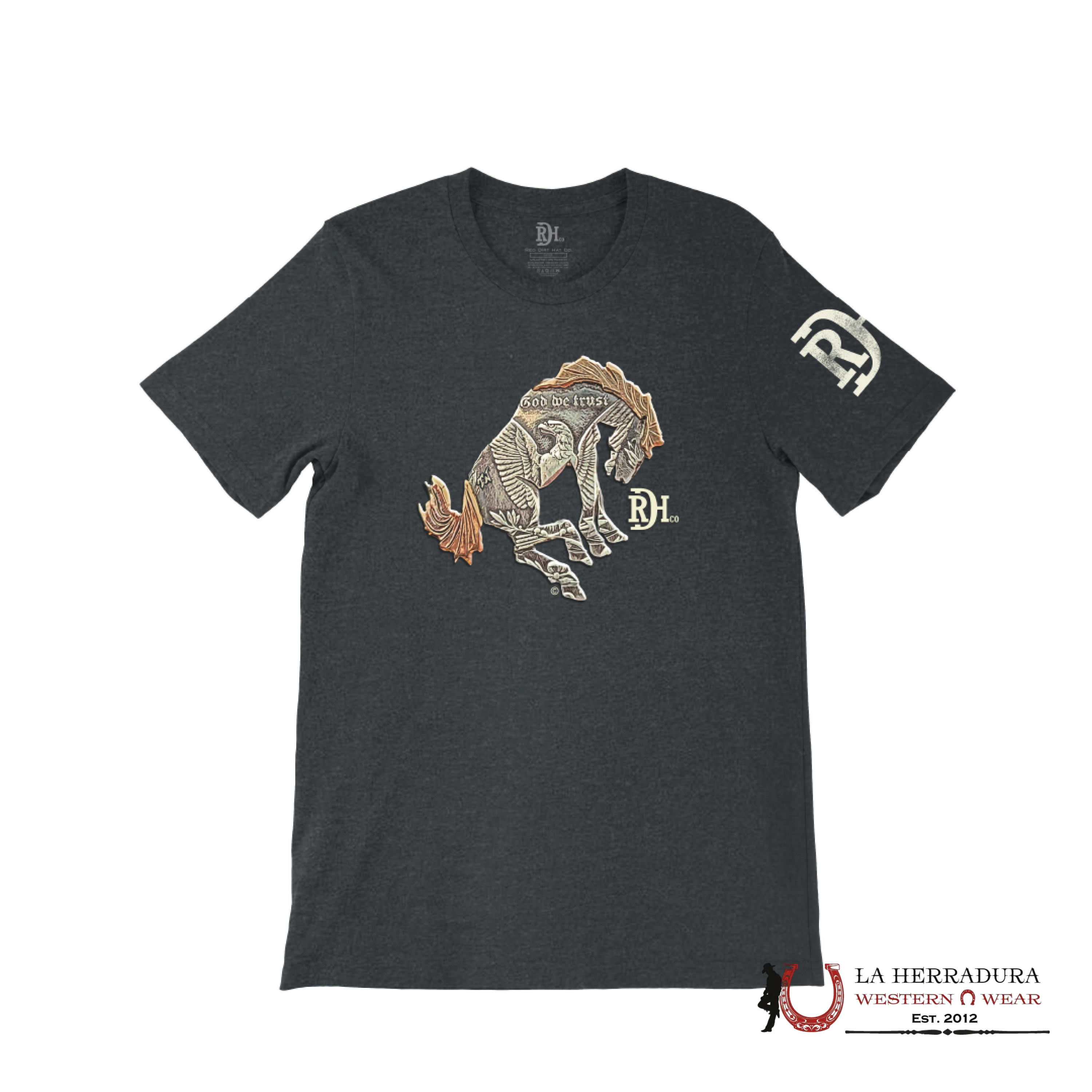 RED DIRT HAT CO. -BB BUCKIN TSHIRT CM9892000DH0A1 ROPA HOMBRES