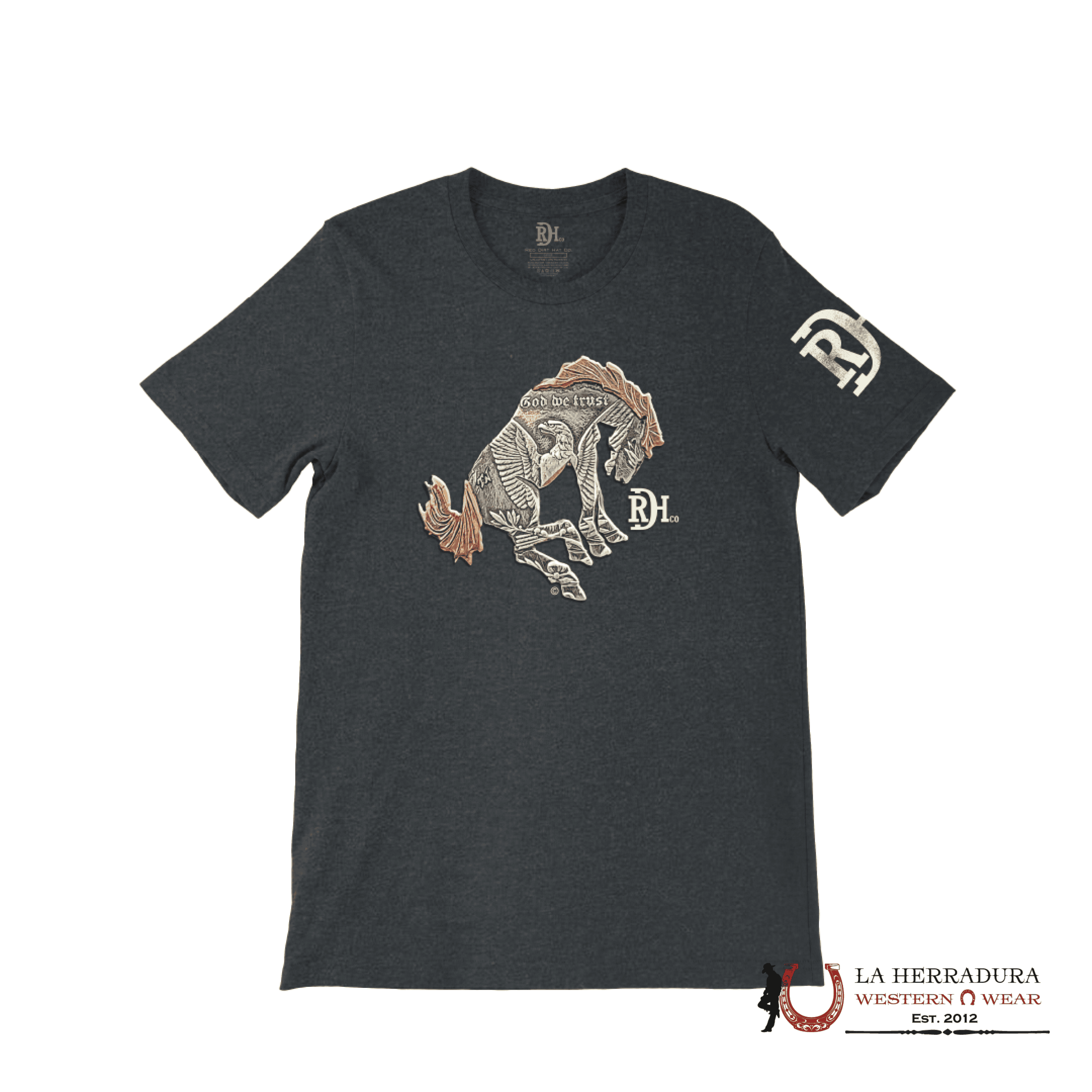 RED DIRT HAT CO. -BB BUCKIN TSHIRT CM9892000DH0A1 ROPA HOMBRES