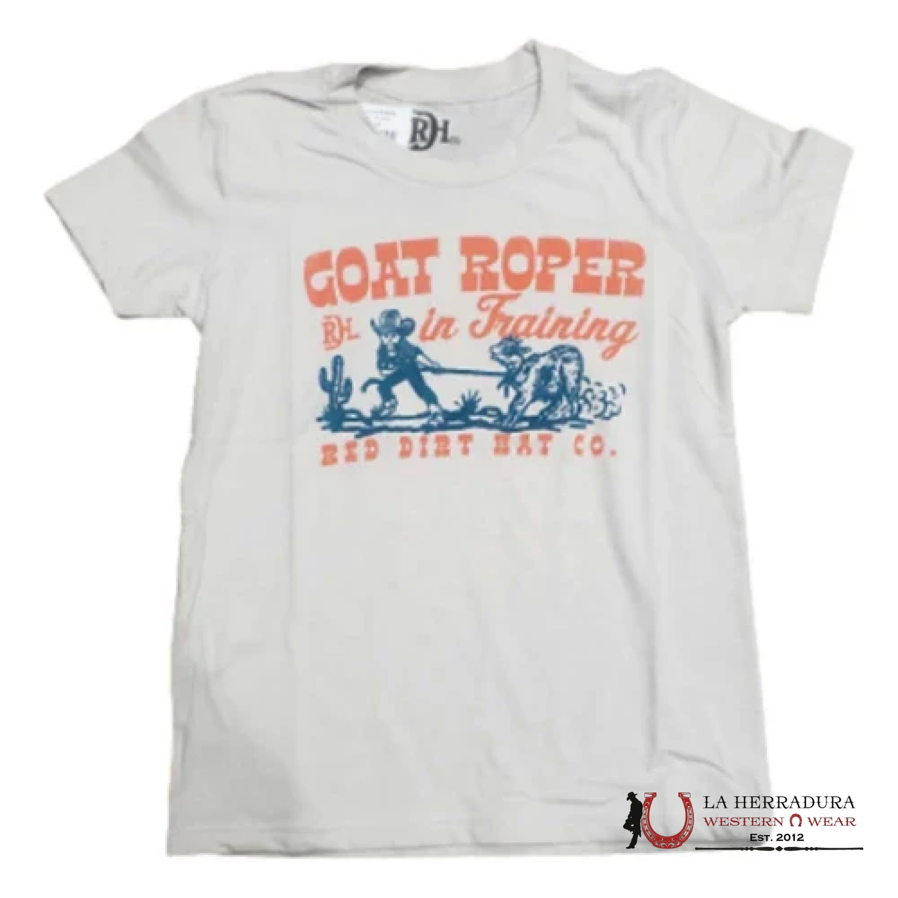 RED DIRT HAT CO. -BOYS GOAT ROPING TSHIRT CK8392000HDU0Y1 NIÑOS