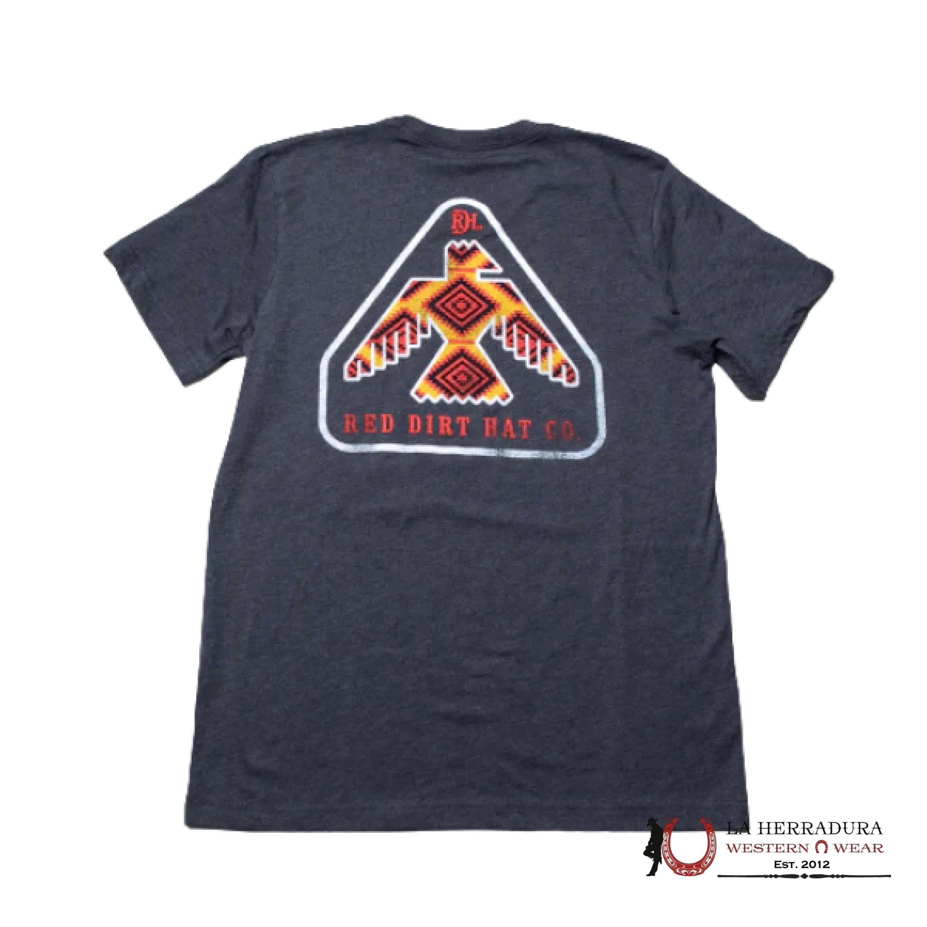 RED DIRT HAT CO. -DARK HEATHER GREY ROPA HOMBRES