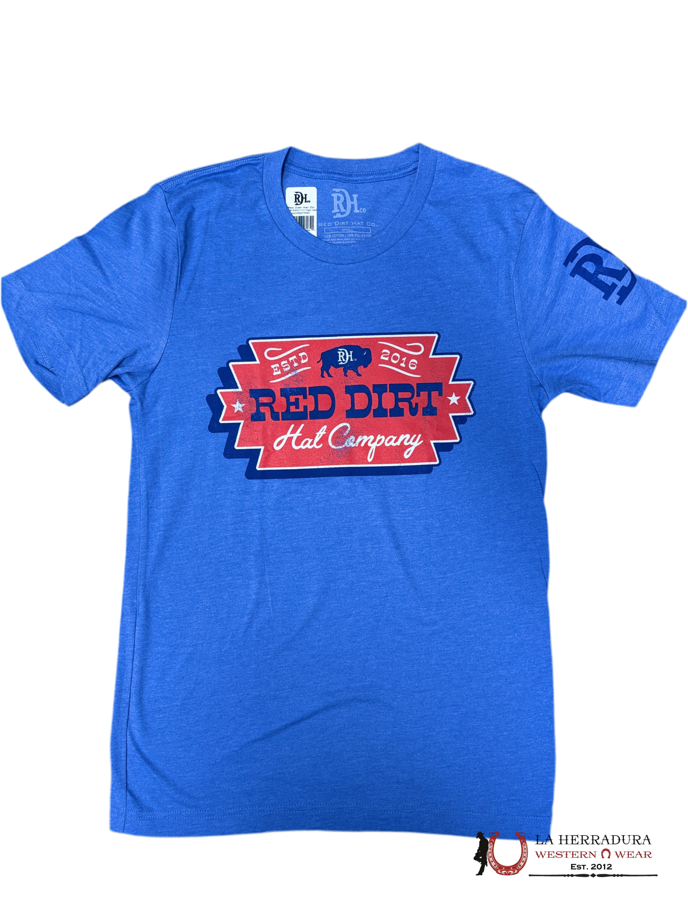 RED DIRT HAT CO. -TRIPLE SQUAD TSHIRT CM4652000HTR0A1 ROPA HOMBRES