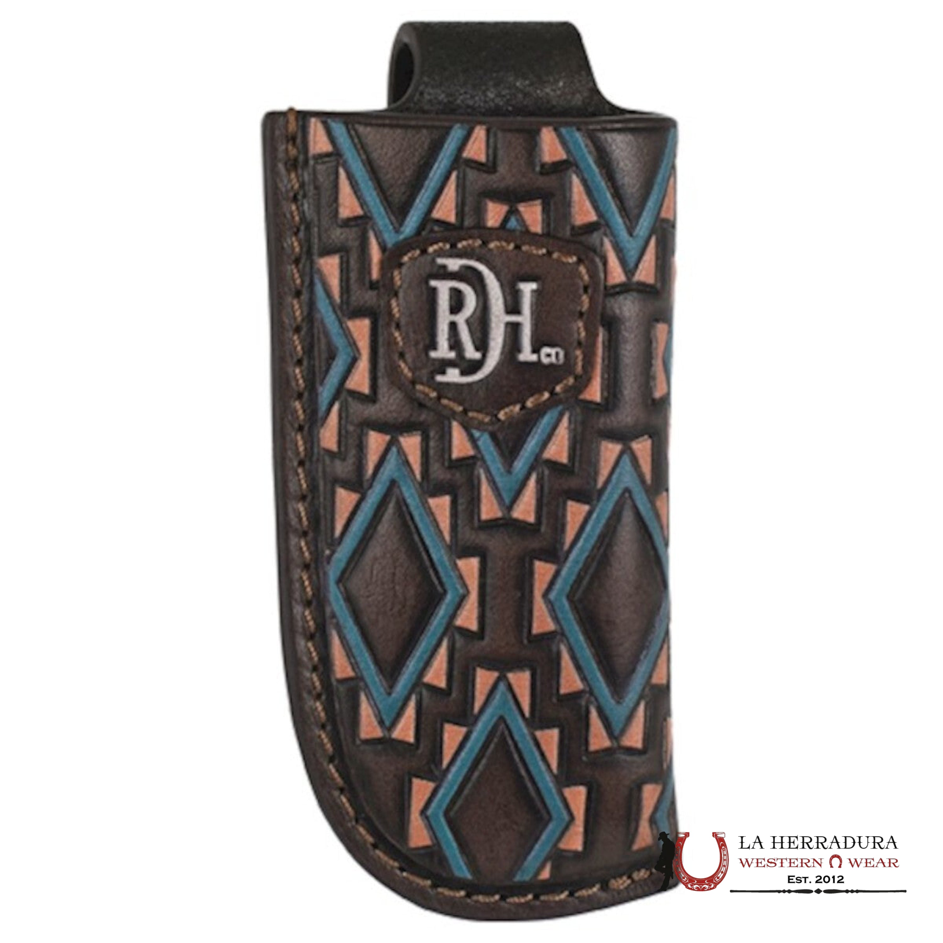 RED DIRT KNIFE SHEATH BROWN PINK AND BLUE 23111537K14 ACCESORIOS