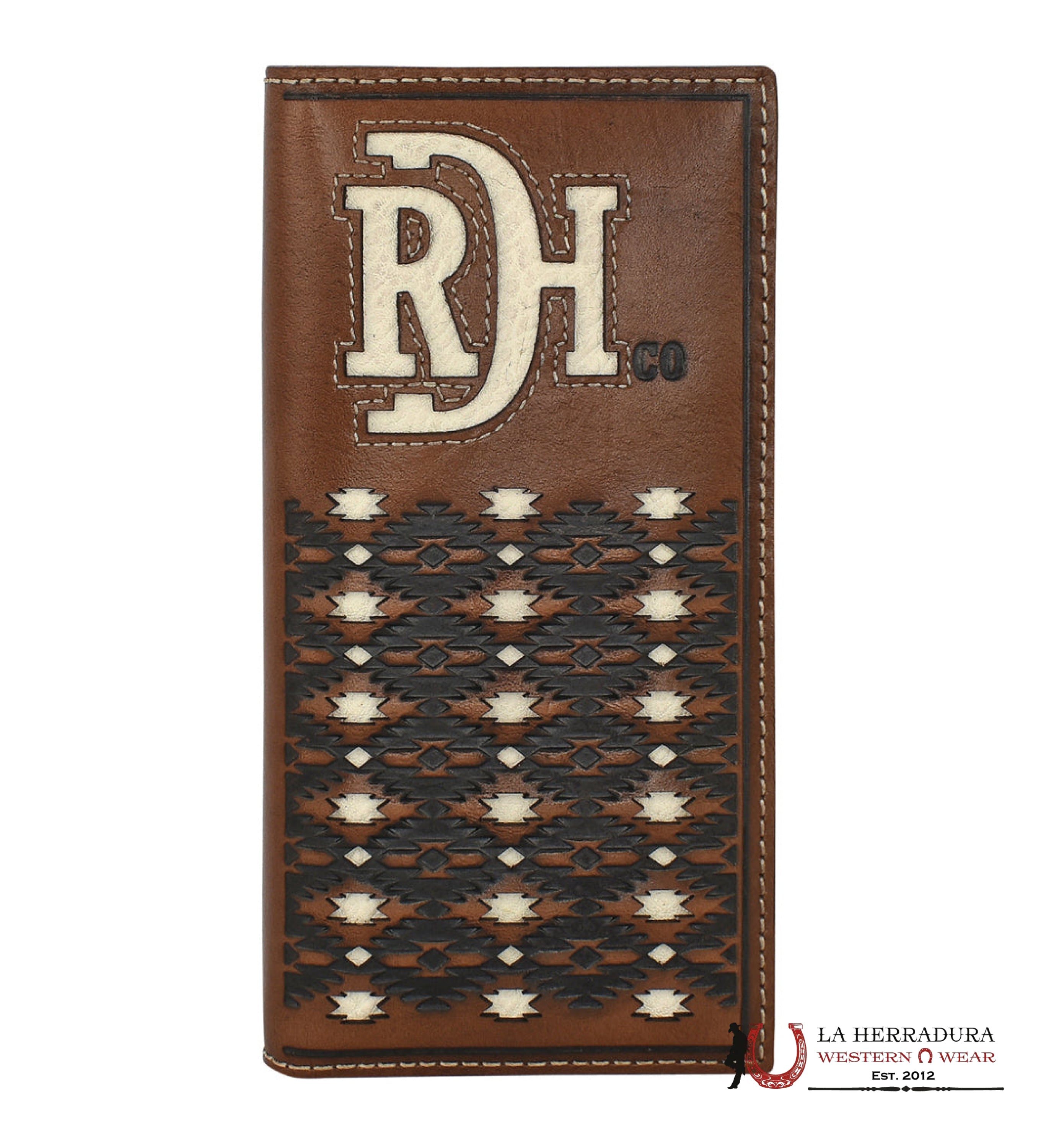 RED DIRT RODEO WALLET WHITE BACKGROUND 23225876W9 ACCESORIOS