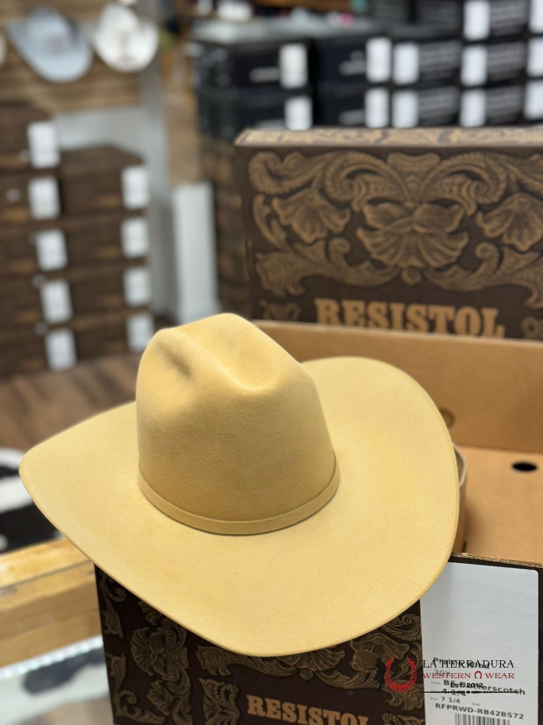 Resistol Prairie Wind Butterscotch 30X Tejana