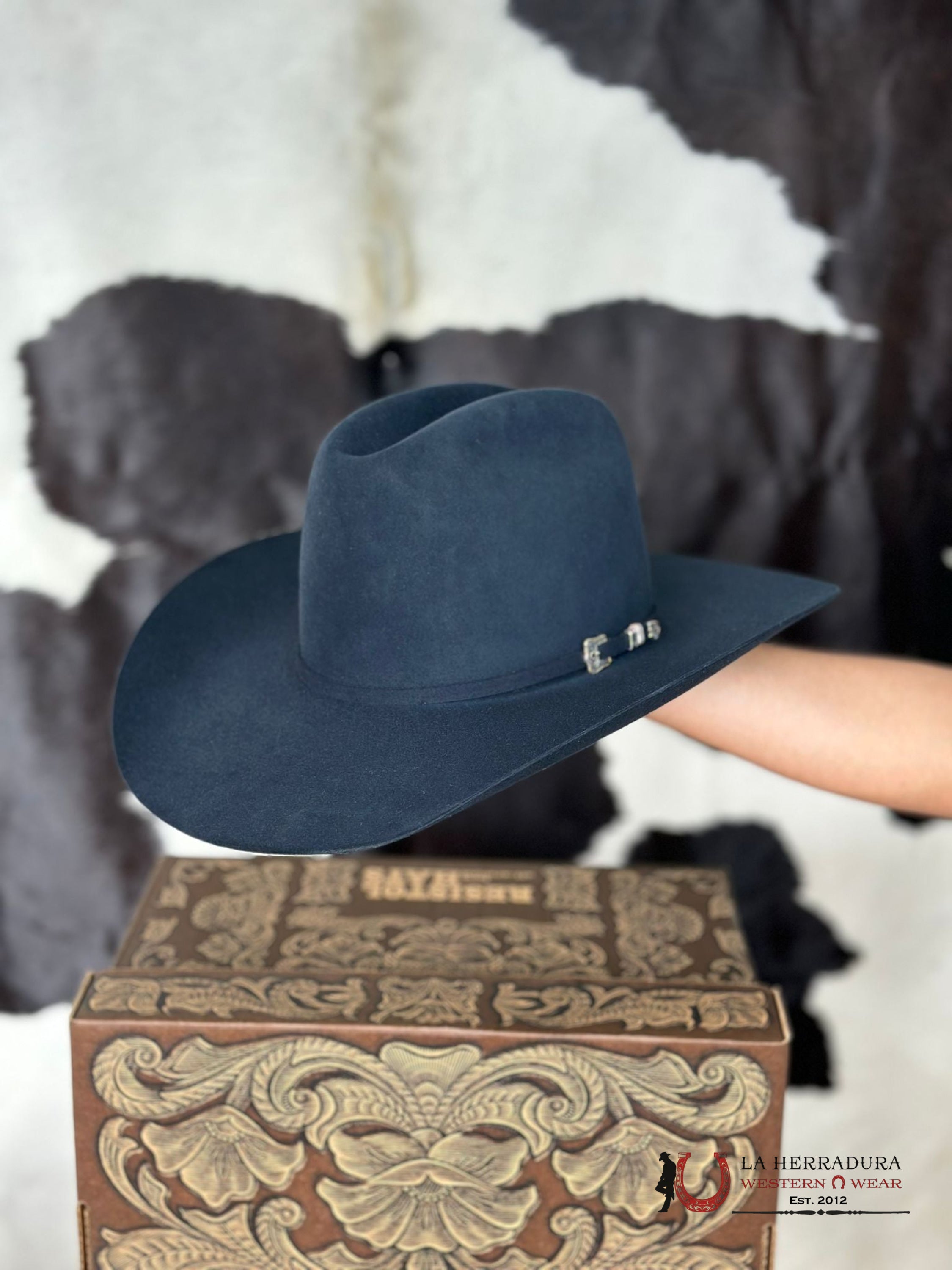 Resistol Grand Navy Blue 30X Tejana