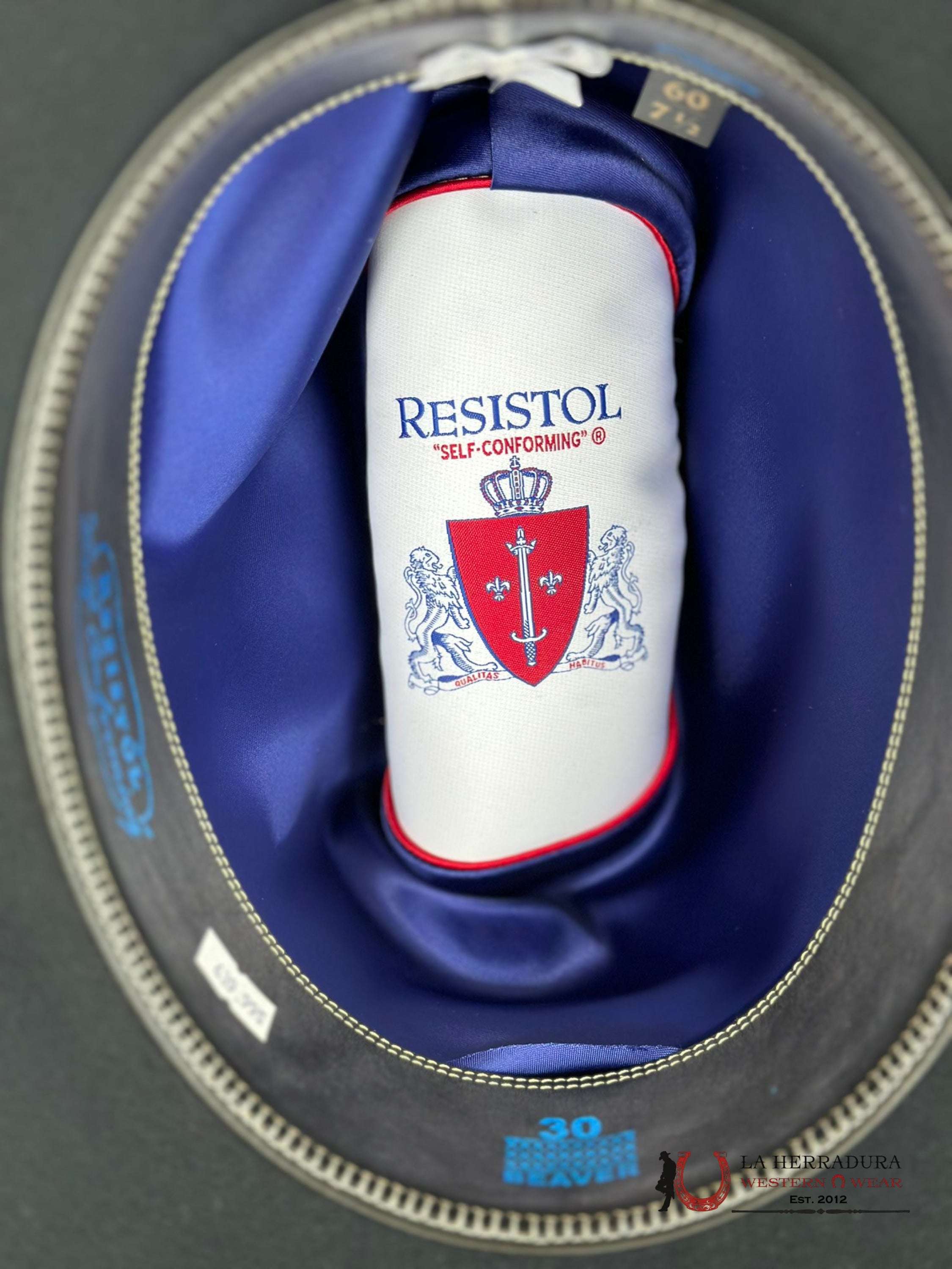 Resistol Grand Navy Blue 30X Tejana