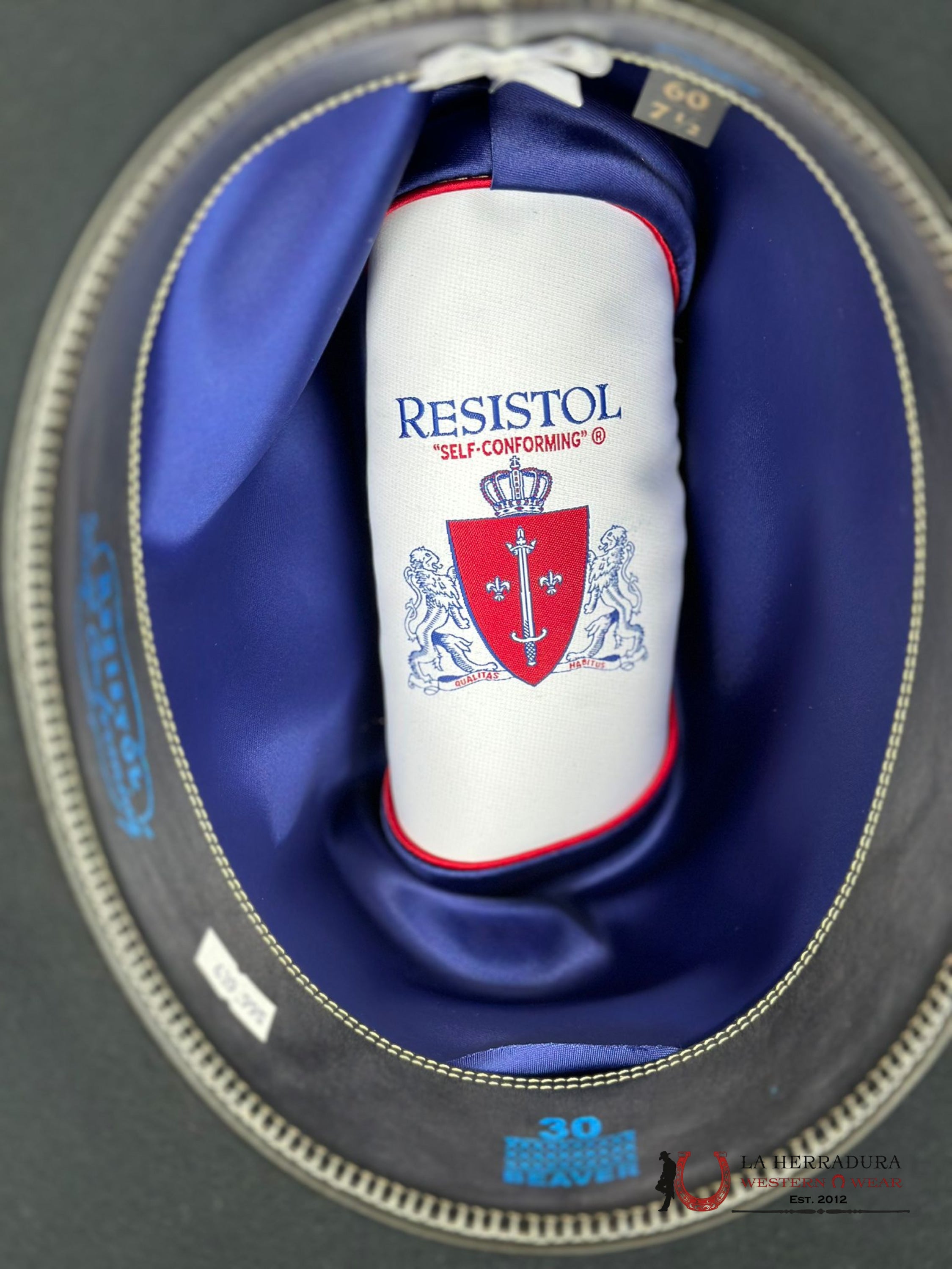 Resistol Grand Navy Blue 30X Tejana