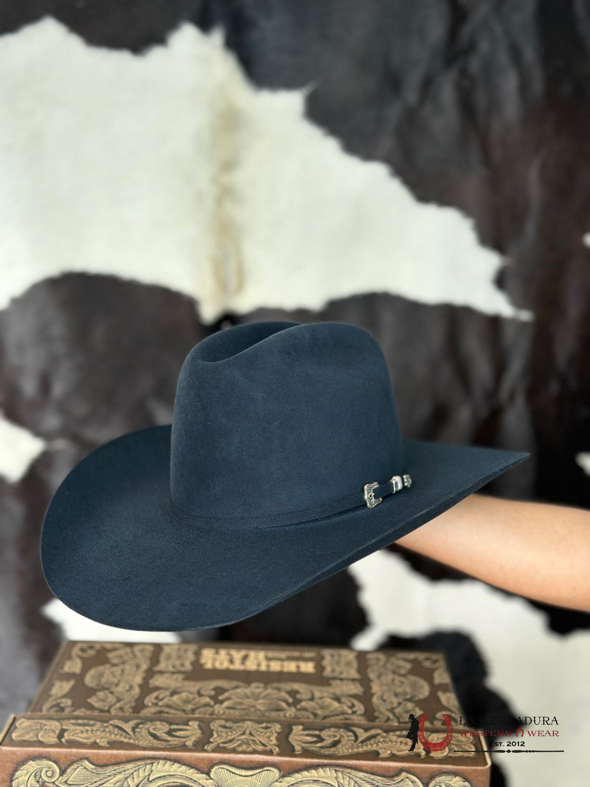 Resistol Grand Navy Blue 30X Tejana