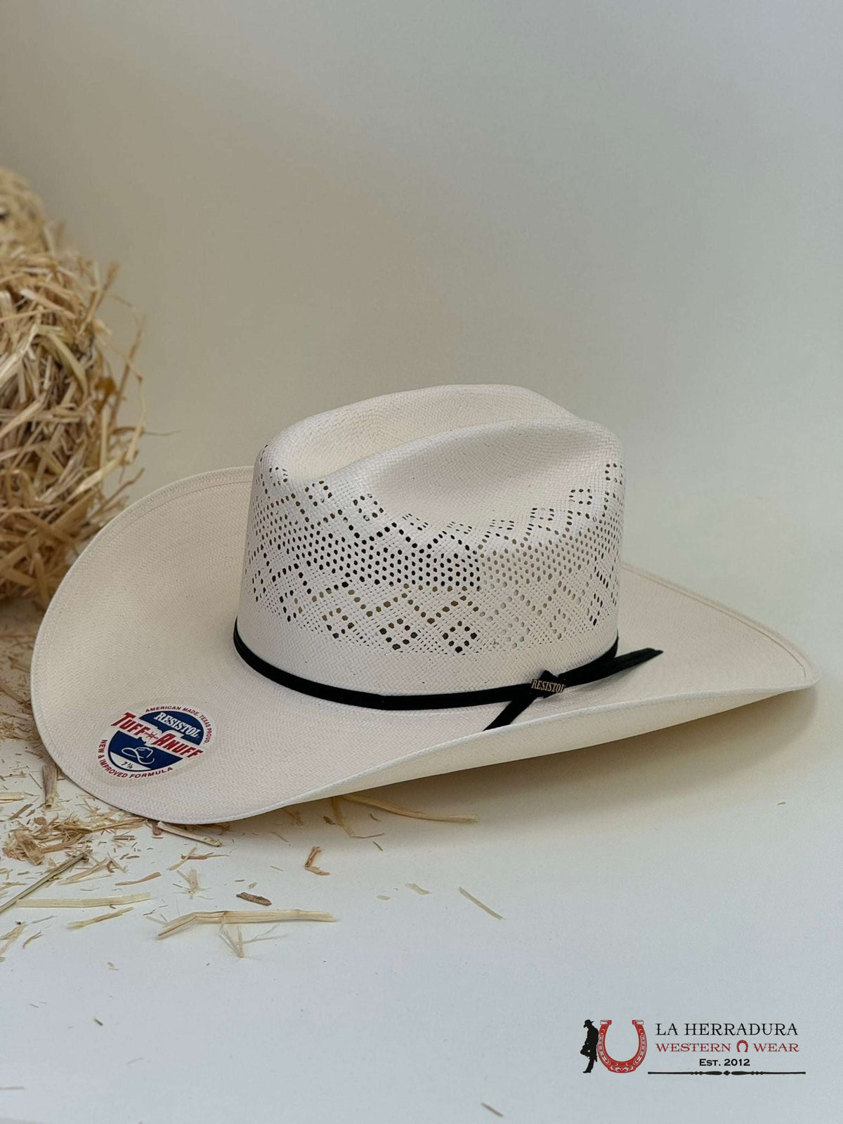 Vintage Resistol cowboy hat Snake River Trail straw deadstock new NWT Resistol Stagecoach Self Conforming Western | Mercari main image 3