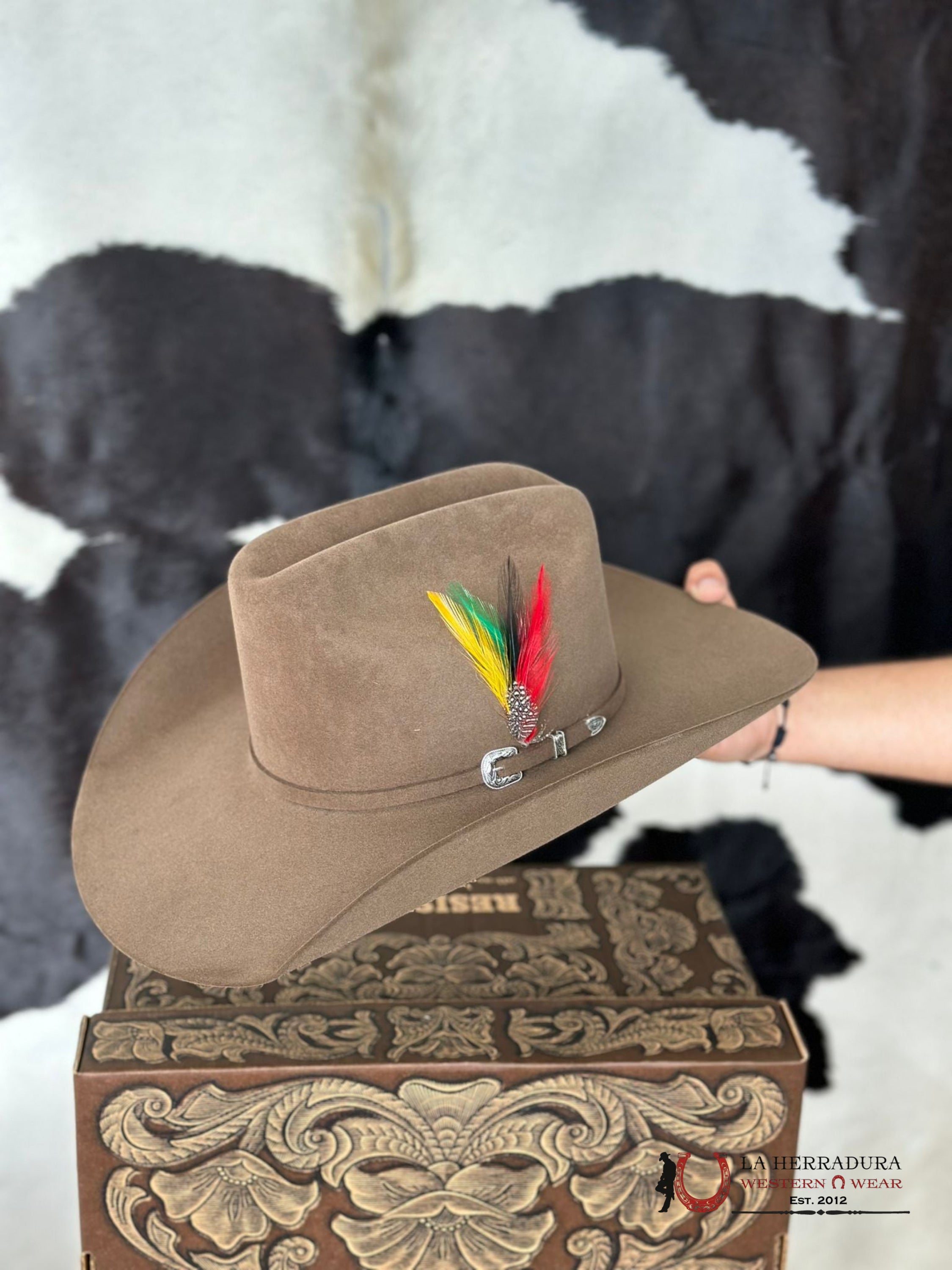 Resistol Tarrant Walnut 20X Tejana