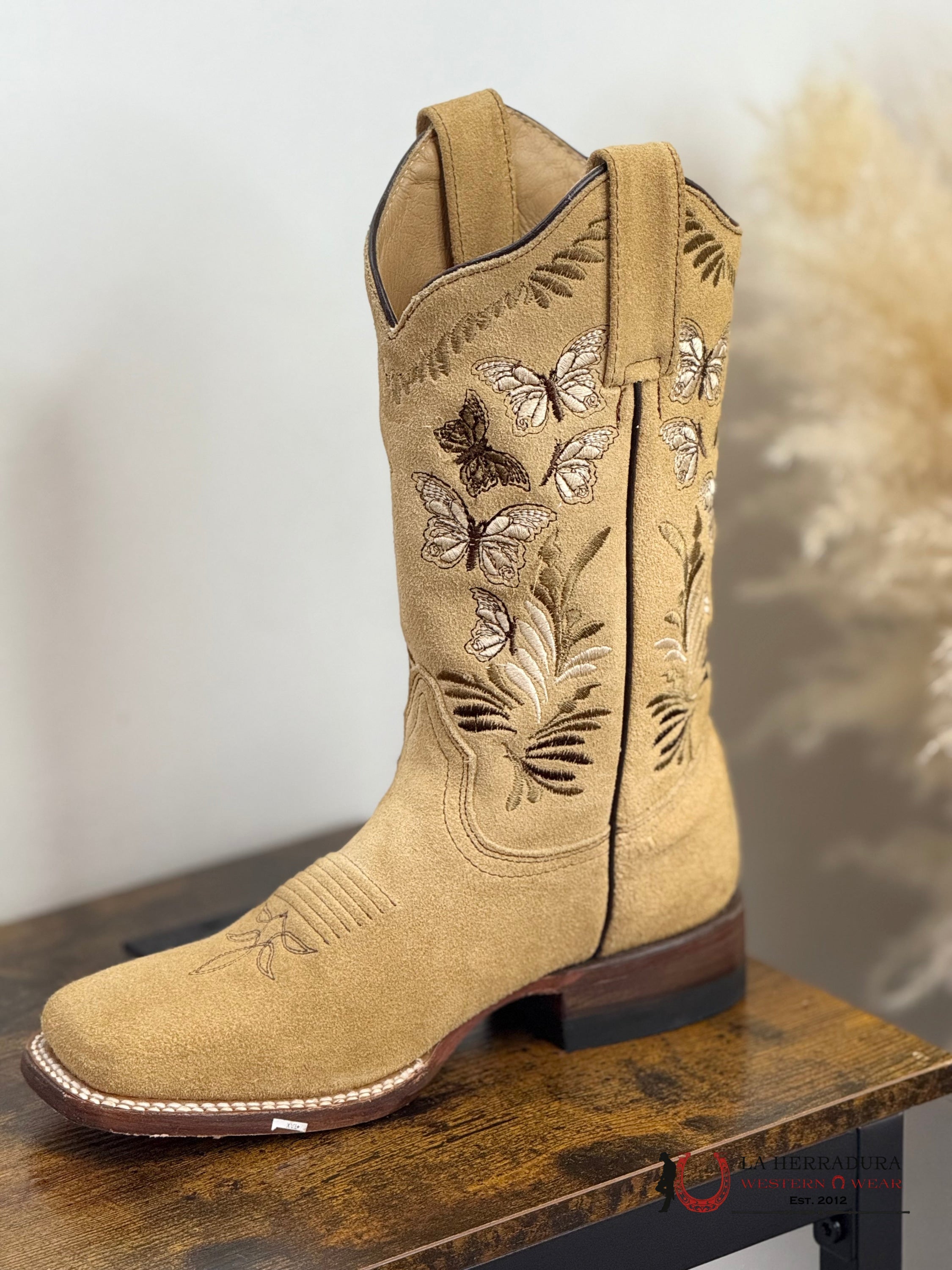 REYME WOMEN BOOT ARENA GAMUZA BUTTERFLY TUBE BOTAS MUJERES