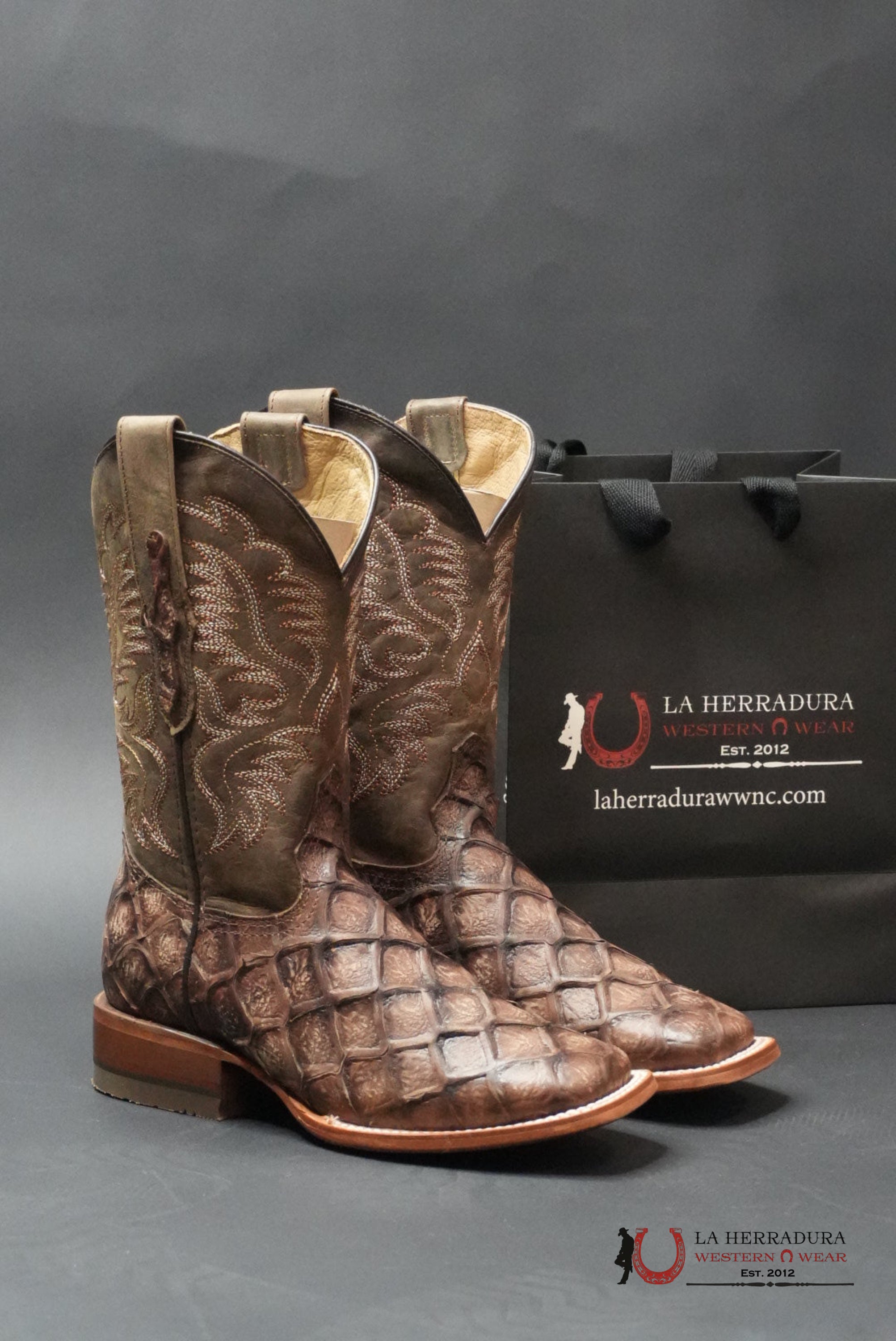 REYWELT REY071 ANGUS PESCADO RÚSTICO CAFÉ BOTAS MUJERES