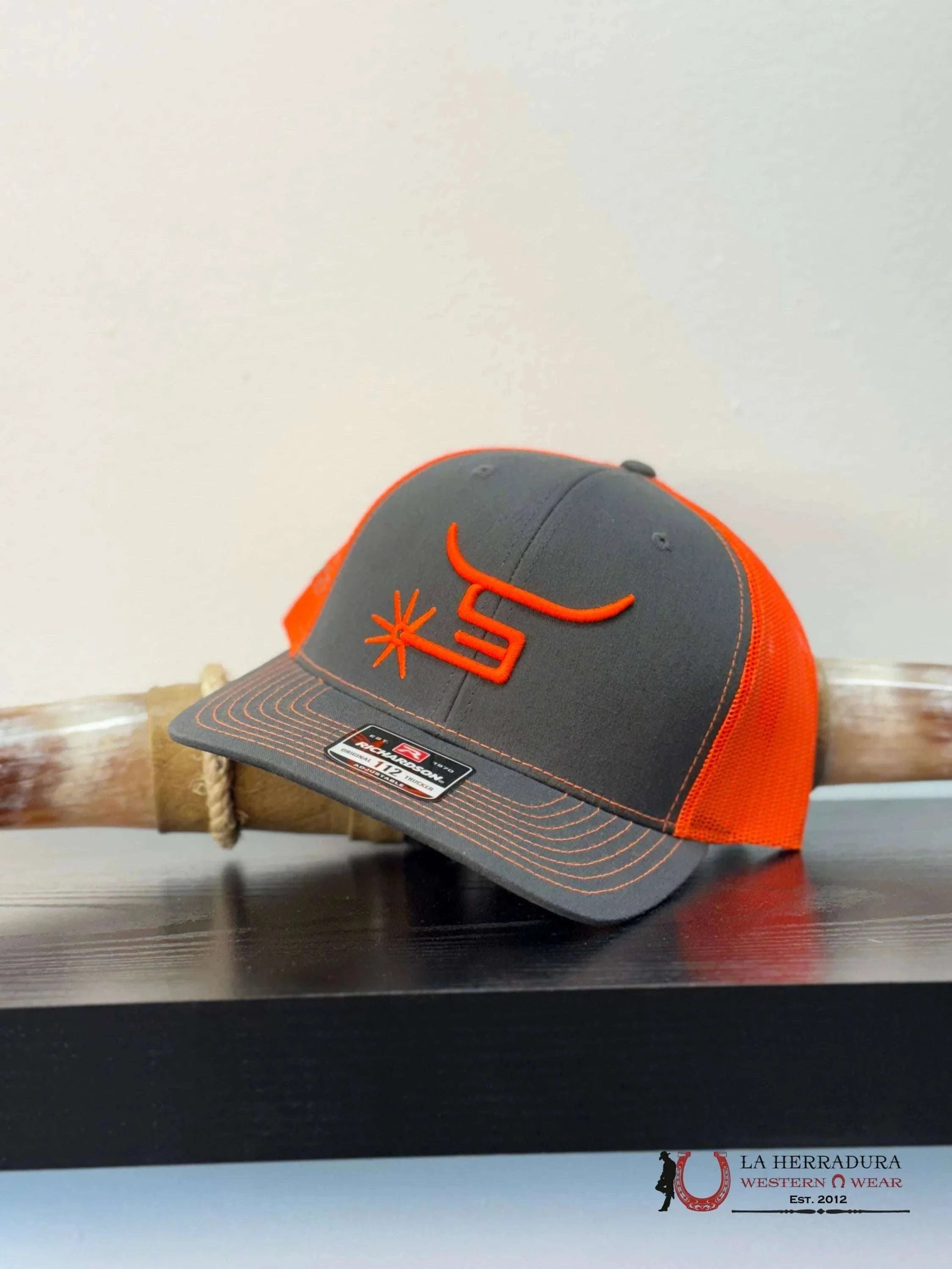 RICHARDSON CAP GREY Style ORANGE 1970 CAPS MENS GORRAS HOMBRES