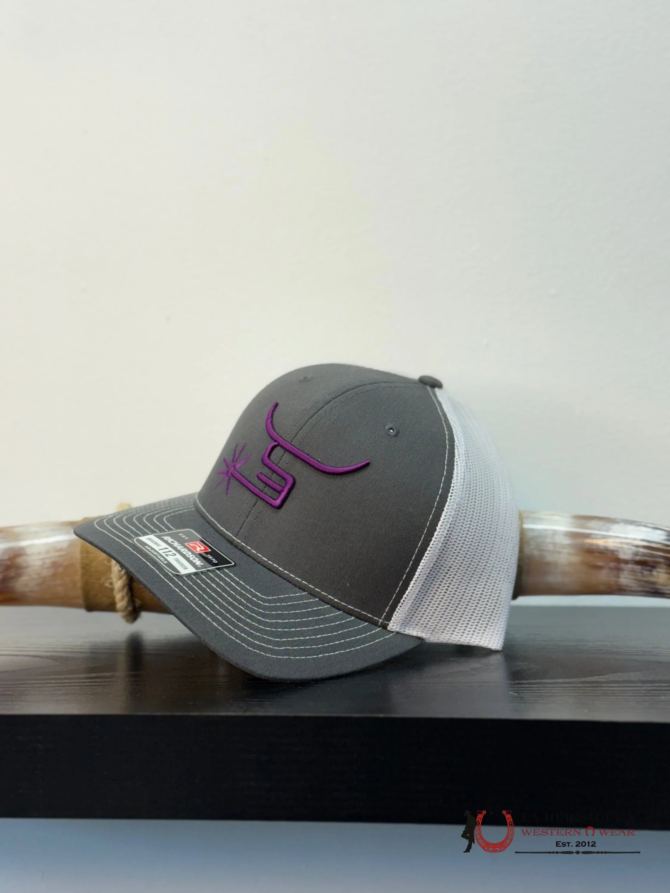 RICHARDSON CAP GREY Style PURPLE 1975 CAPS MENS GORRAS HOMBRES