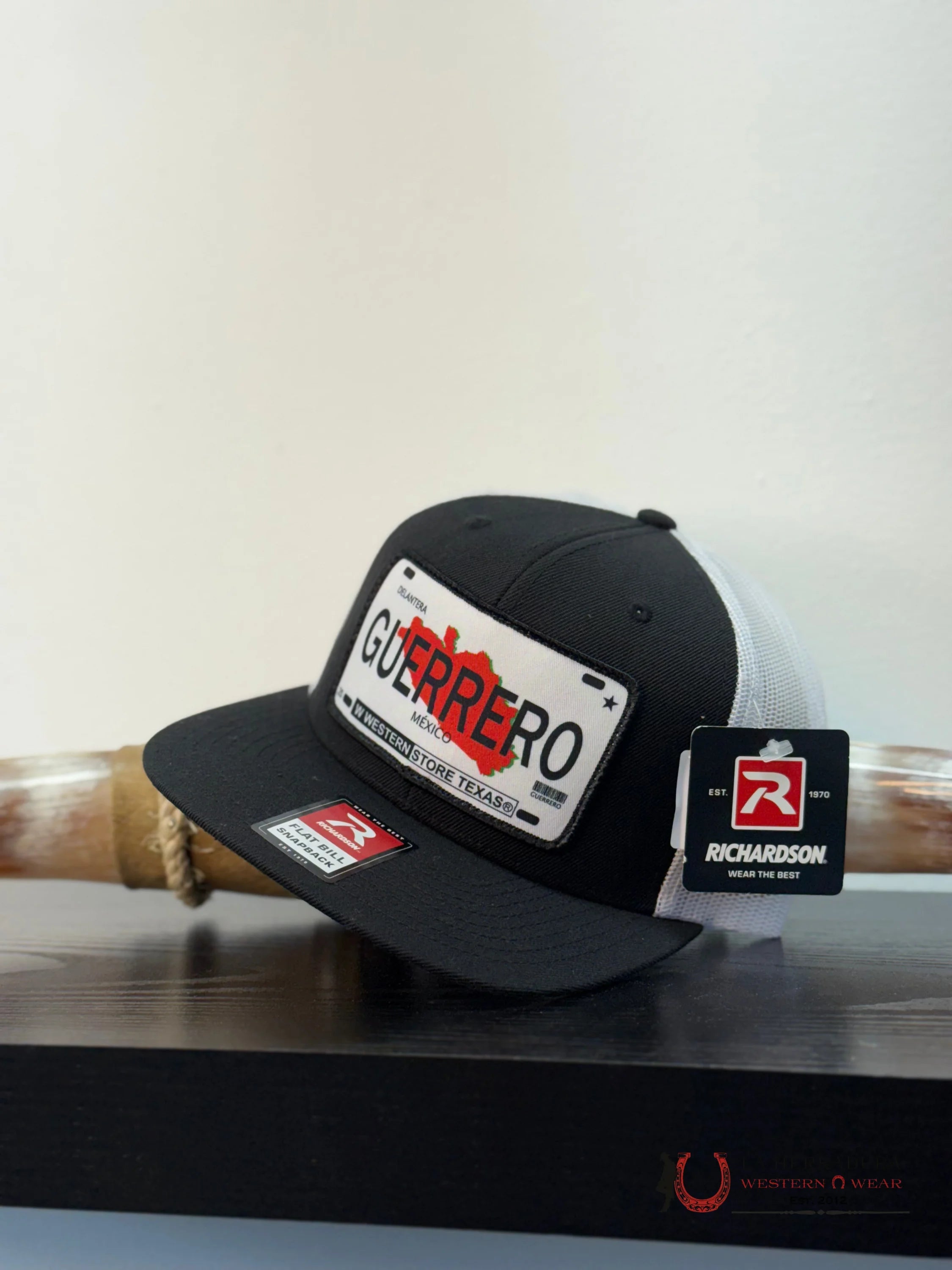 RICHARDSON CAP GUERRERO Style BLACK 1894 CAPS MENS GORRAS HOMBRES