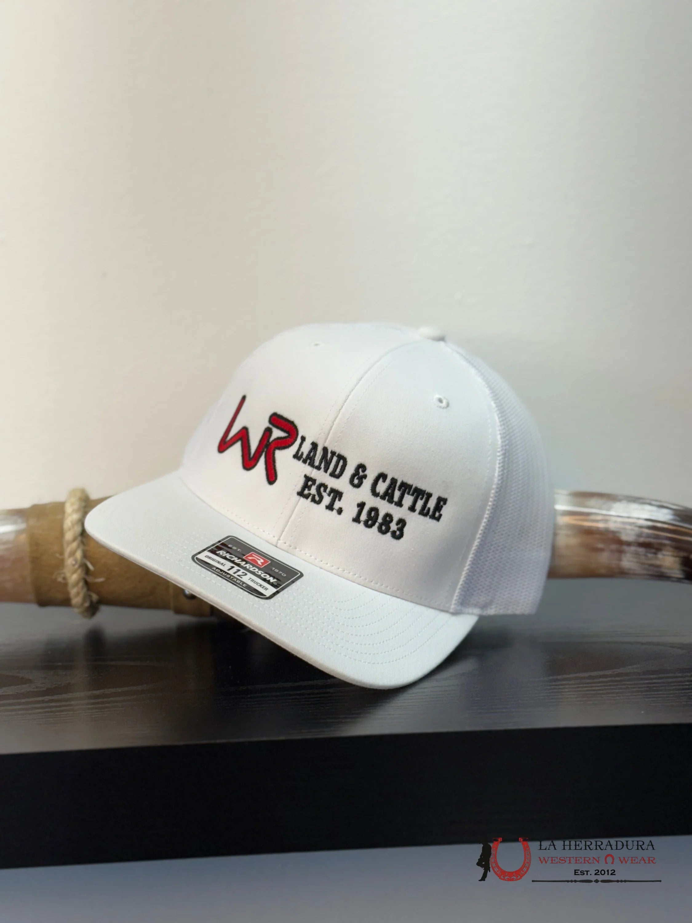 RICHARDSON CAP WHITE Style LAND AND CATTLE CAPS MENS GORRAS HOMBRES