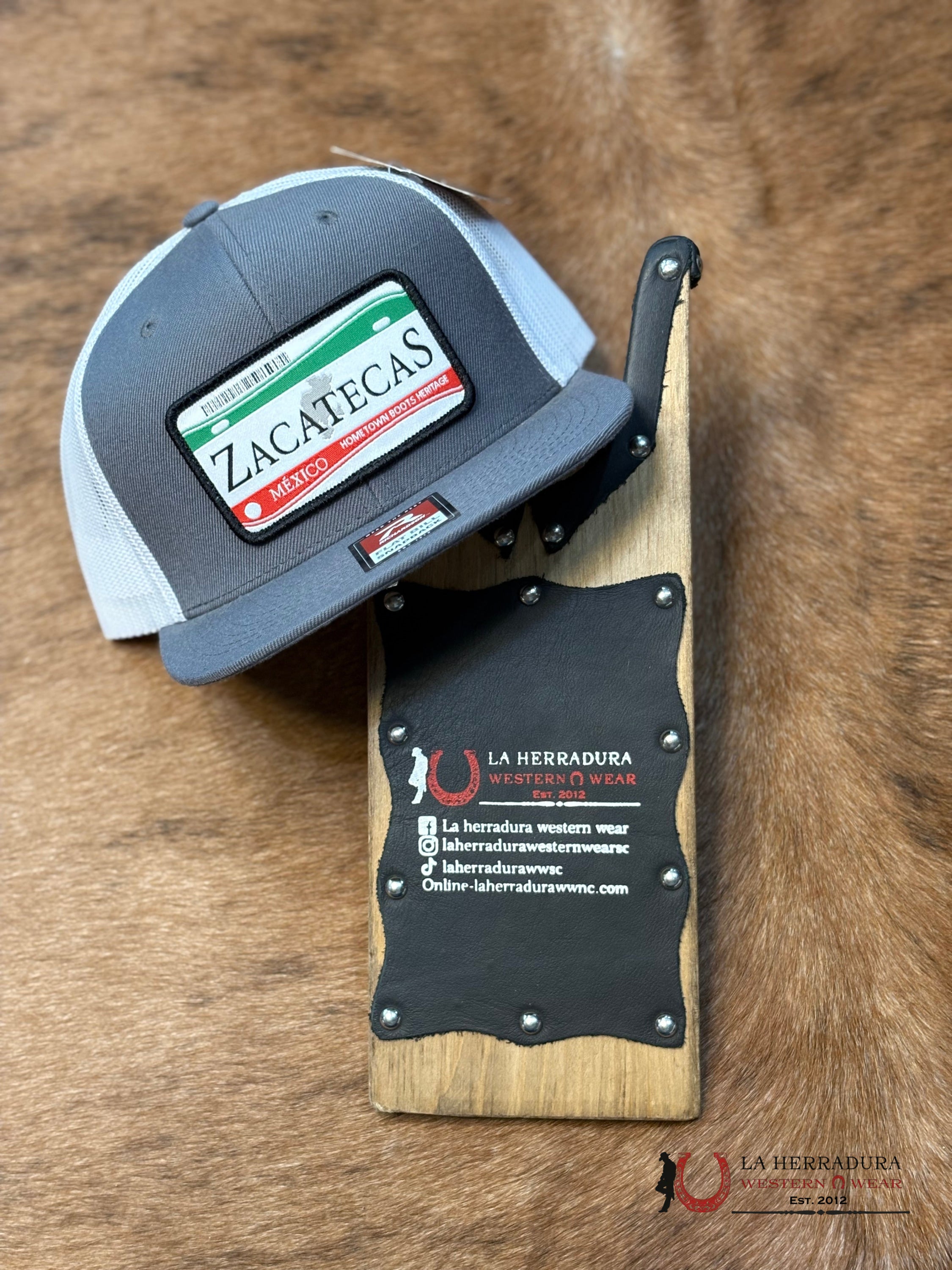 RICHARDSON CAP ZACATECAS GREY CAPS MENS GORRAS HOMBRES