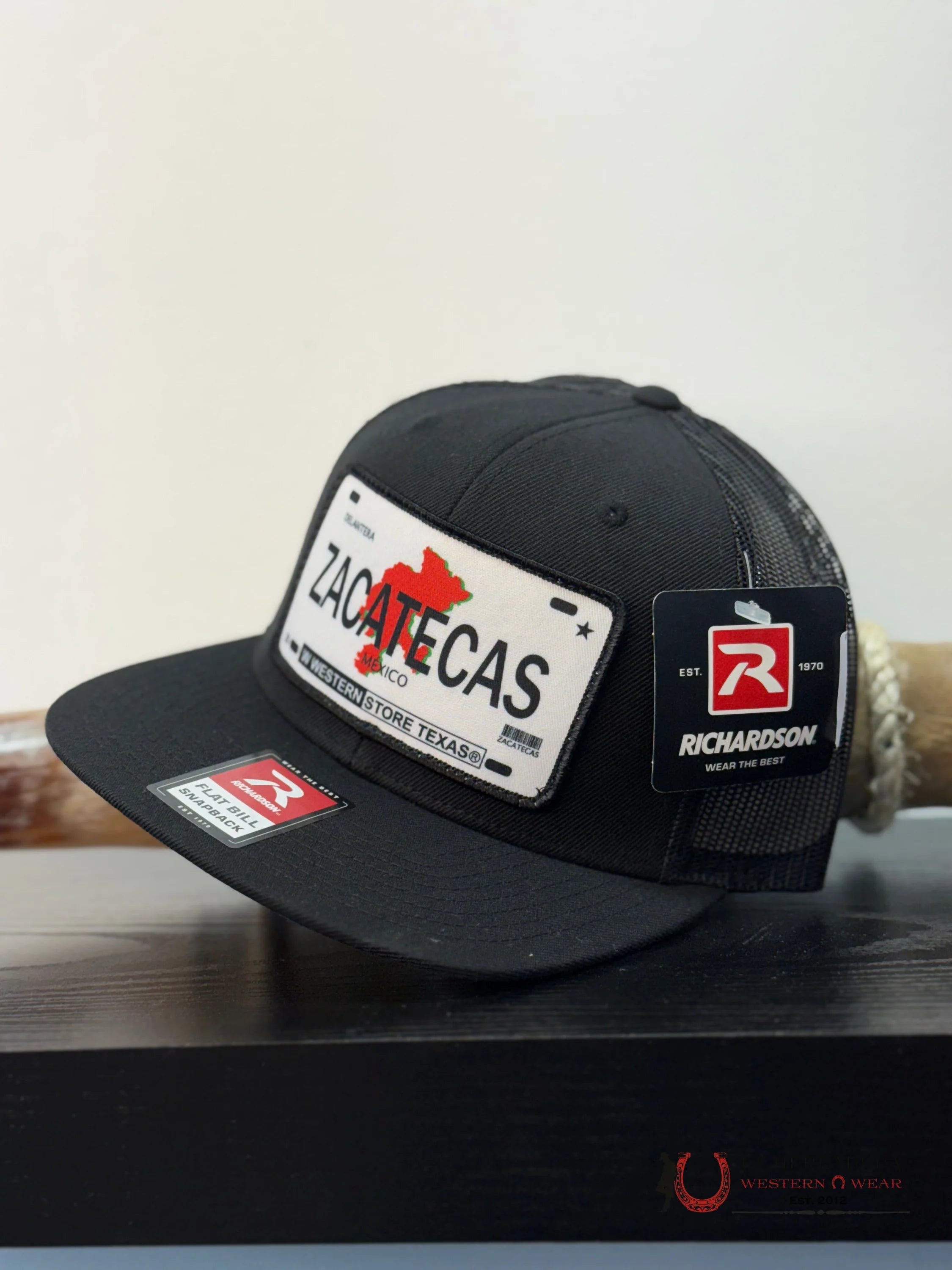 RICHARDSON CAP ZACATECAS Style BLACK 1890 CAPS MENS GORRAS HOMBRES
