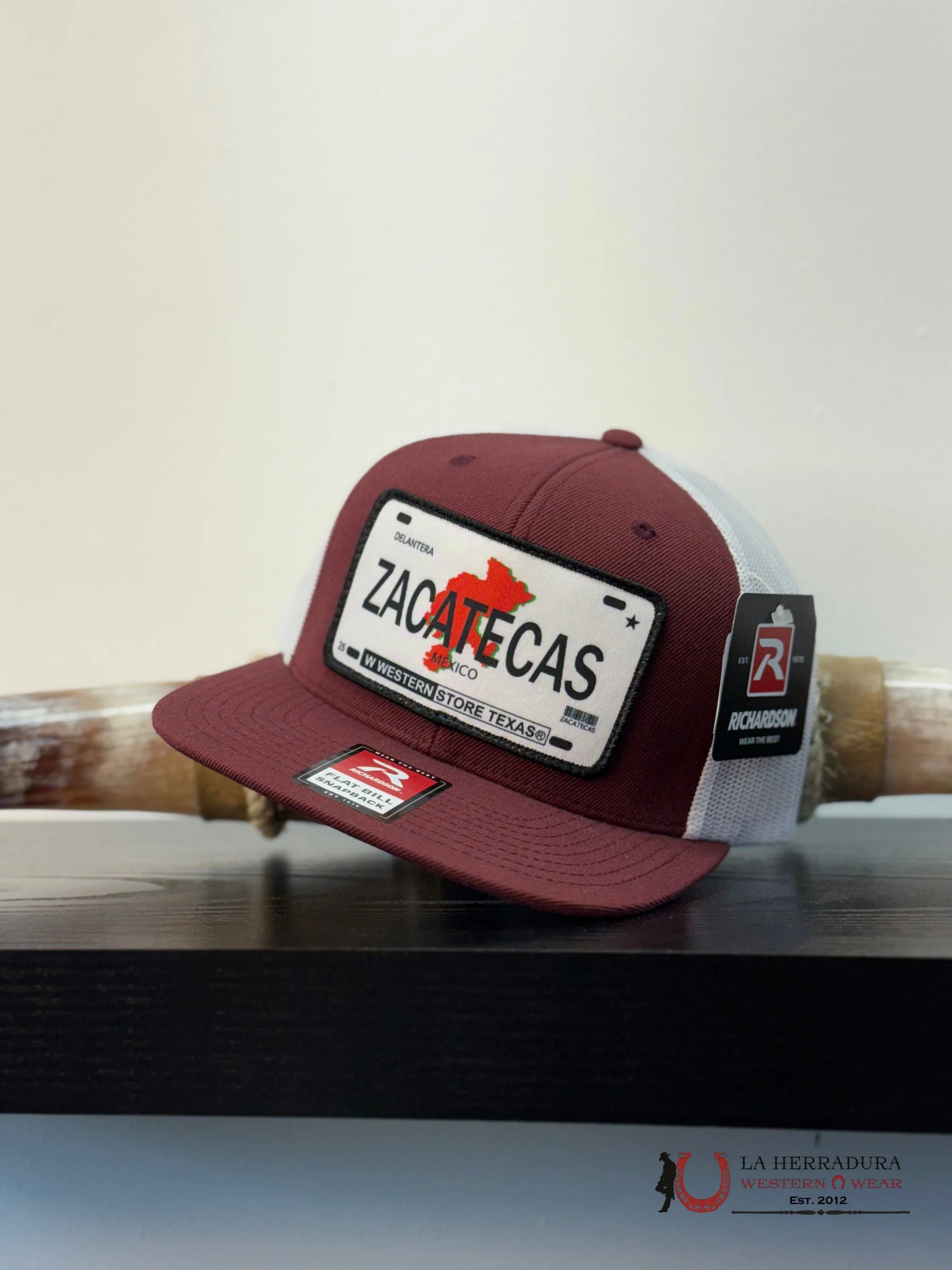RICHARDSON CAP ZACATECAS Style burgundy 1897 CAPS MENS GORRAS HOMBRES