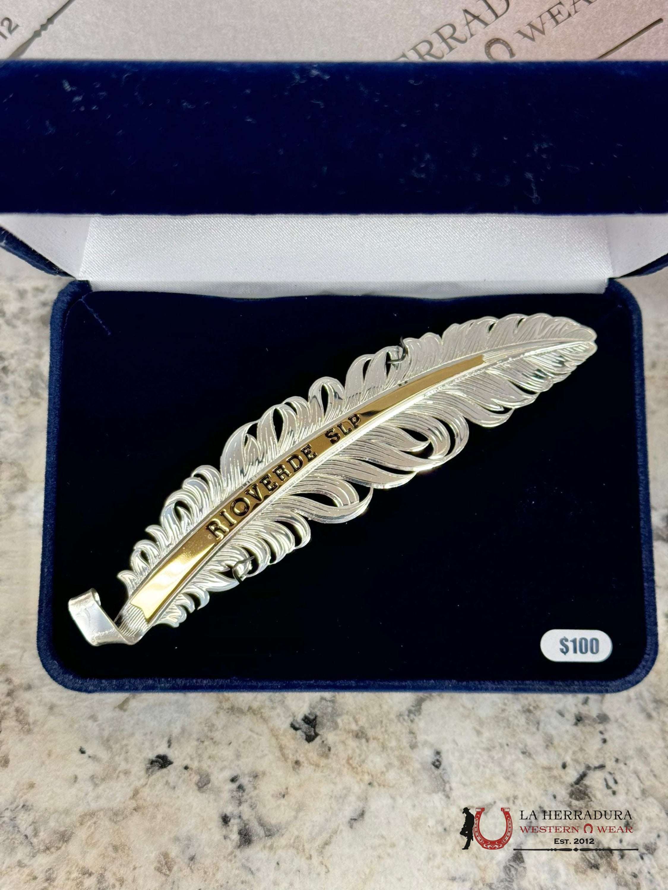 Montana Hat Feather Plata Rioverde Slp Accesorios