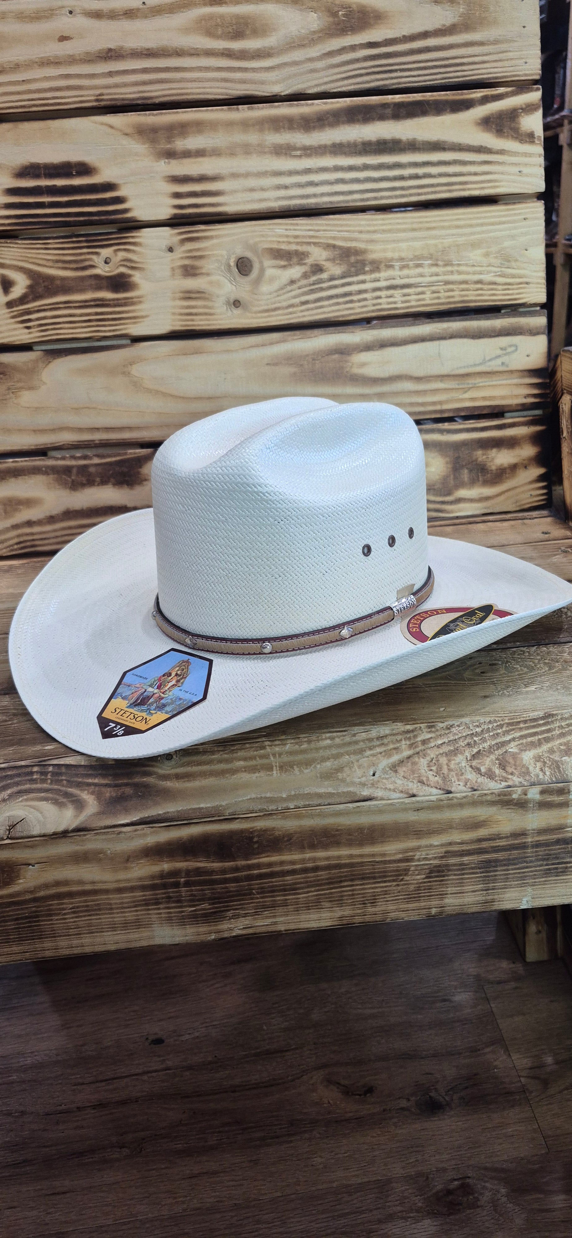 ANGUS 81 NATURAL 10X STRAW HAT