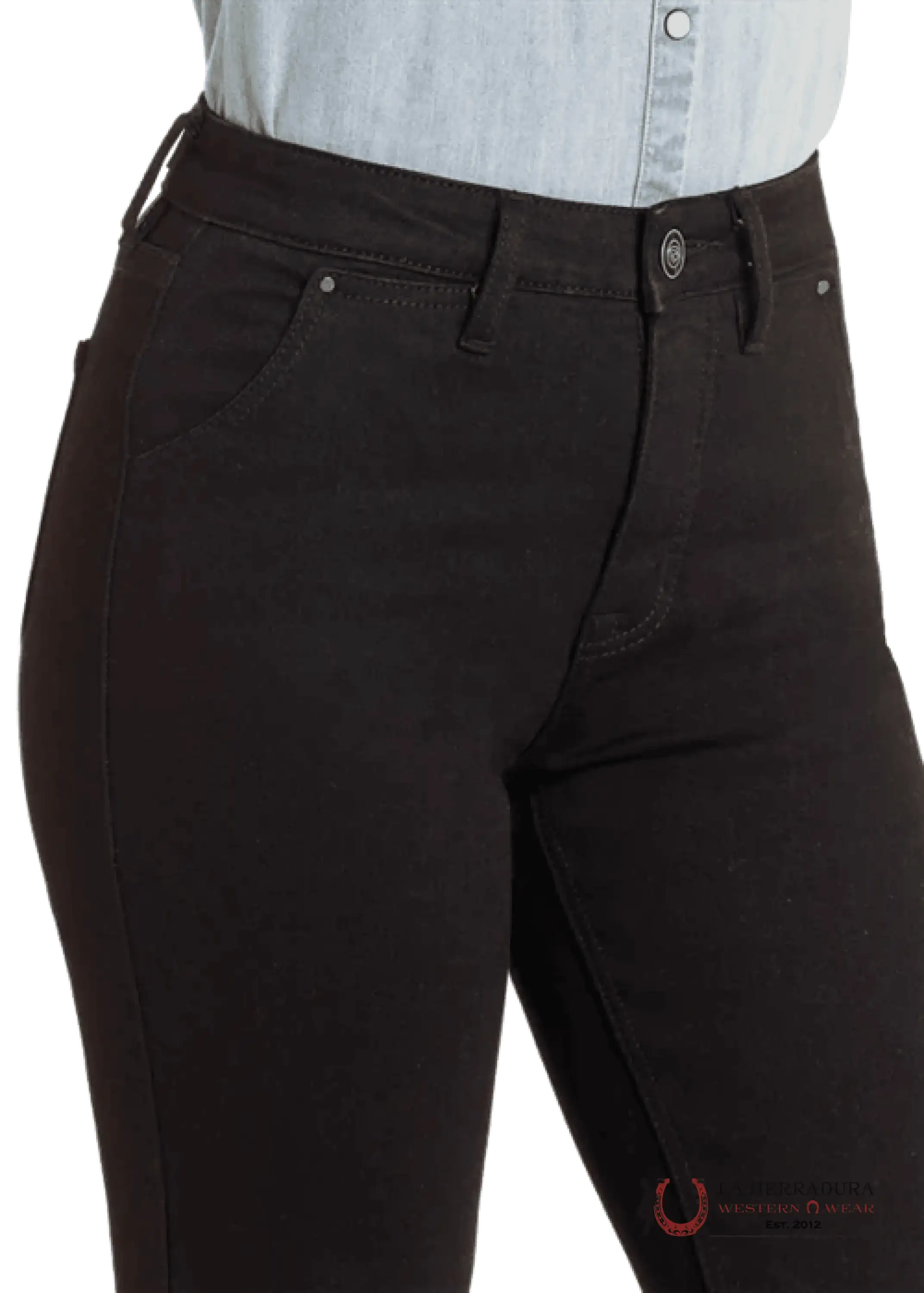 ROCK AND ROLL BLACK HIGH RISE BOOTCUT JEAN BW4HD04767 ROCK&ROLL JEANS WOMEN