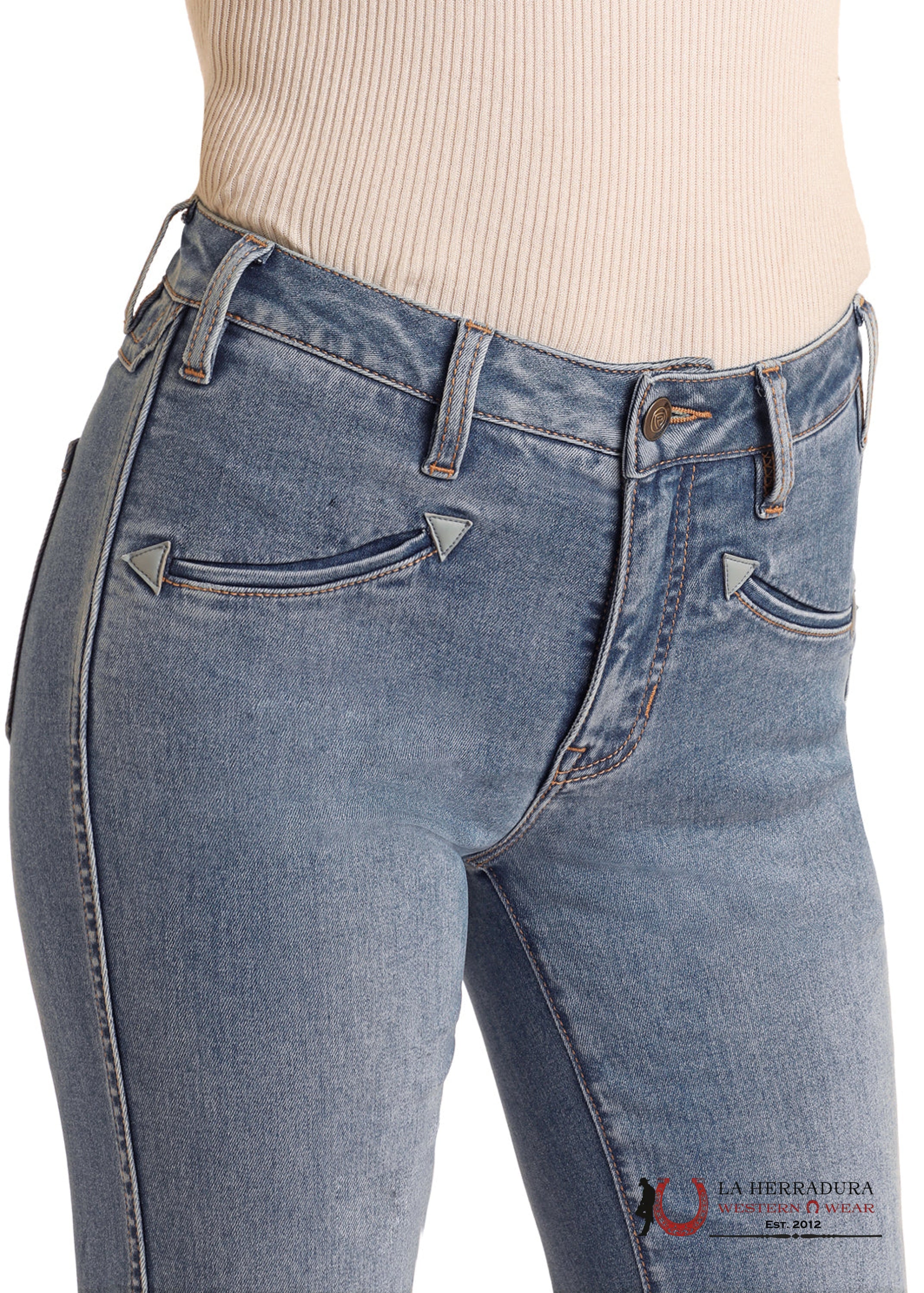 ROCK AND ROLL Medium Vintage Smiley Pocket - 6061 ROCK&ROLL JEANS WOMEN