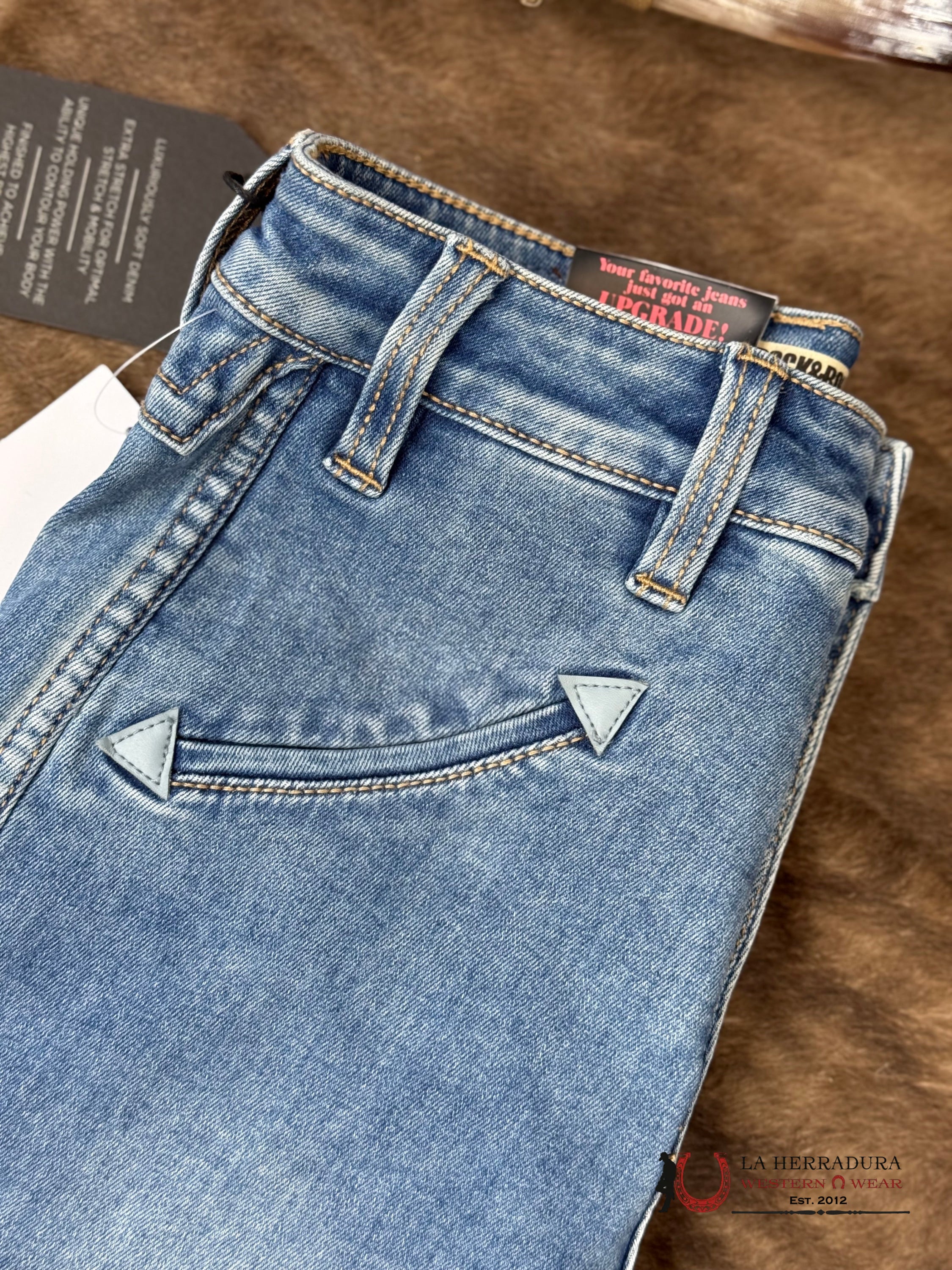 ROCK AND ROLL Medium Vintage Smiley Pocket - 6061 ROCK&ROLL JEANS WOMEN