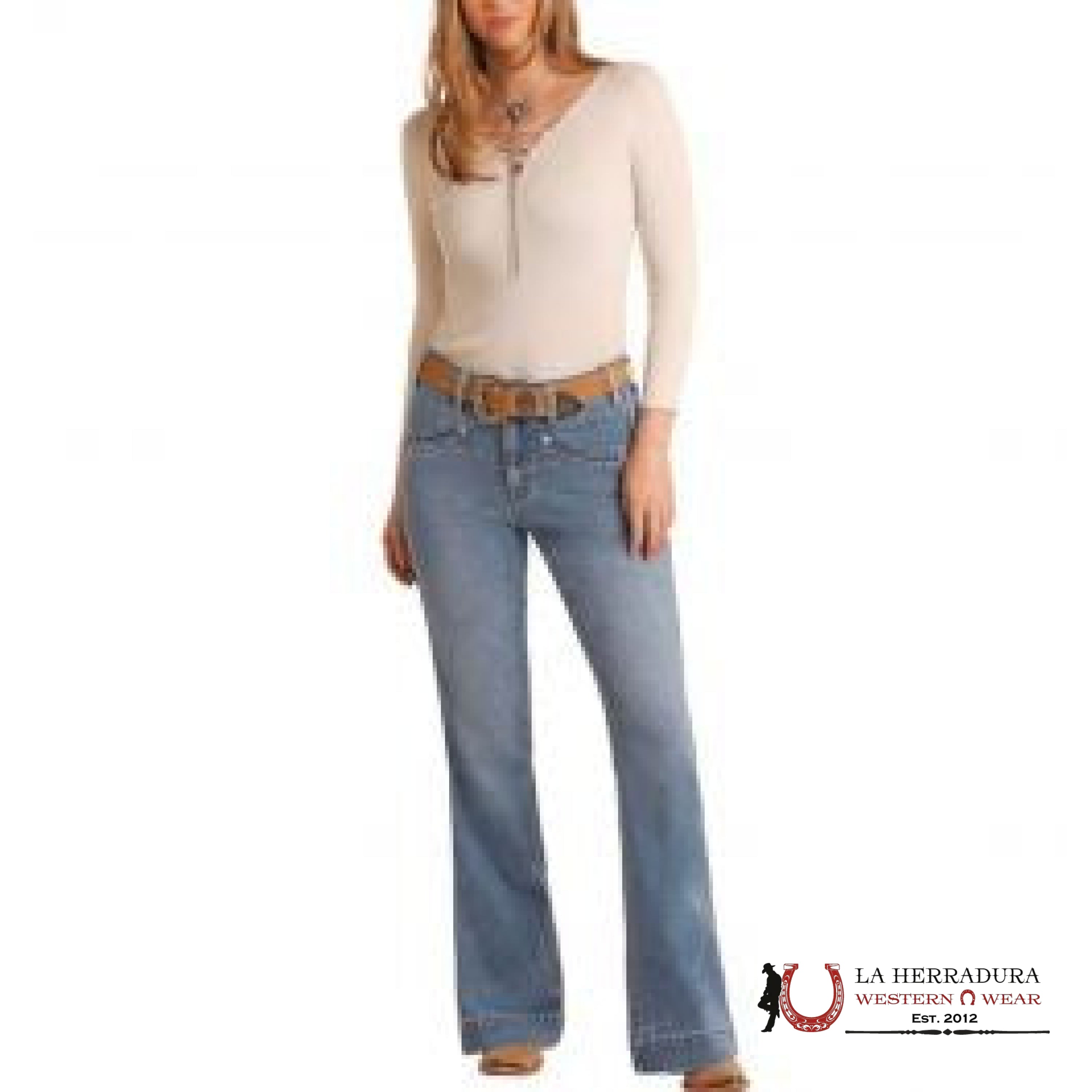 ROCK AND ROLL MEDIUM VINTAGE TROUSER BW5HD06061 ROCK&ROLL JEANS WOMEN