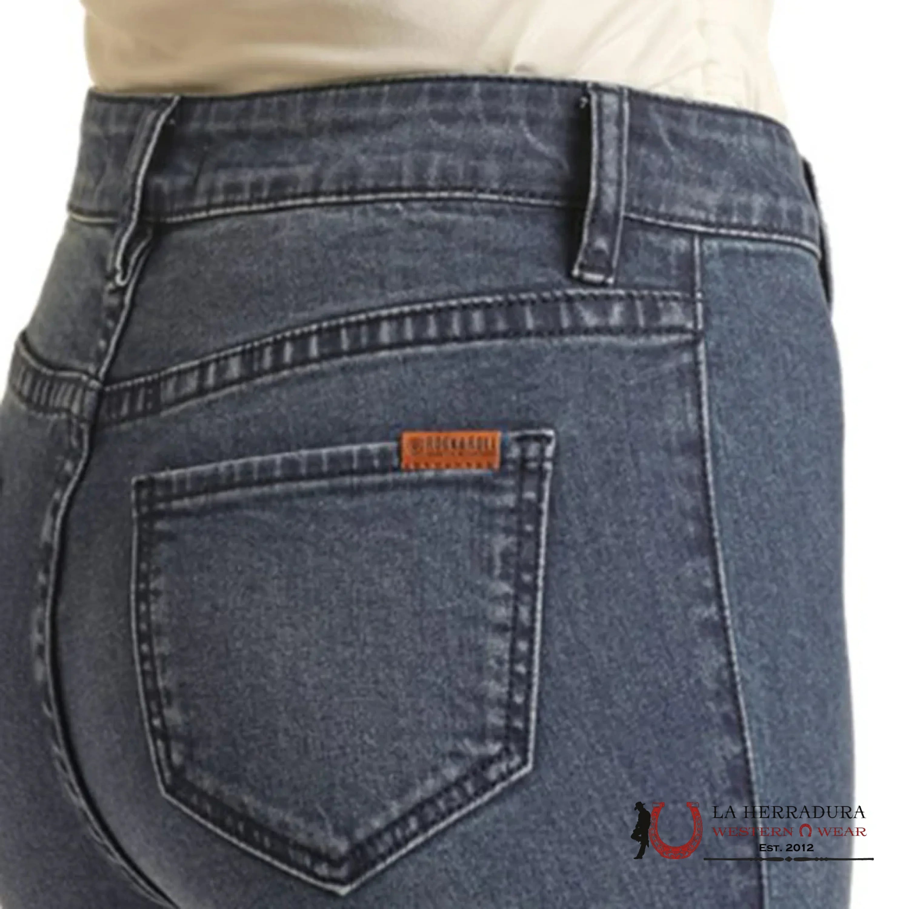 ROCK AND ROLL MEDIUM WASH BUTTON FLARE BW6PD03538 ROCK&ROLL JEANS WOMEN