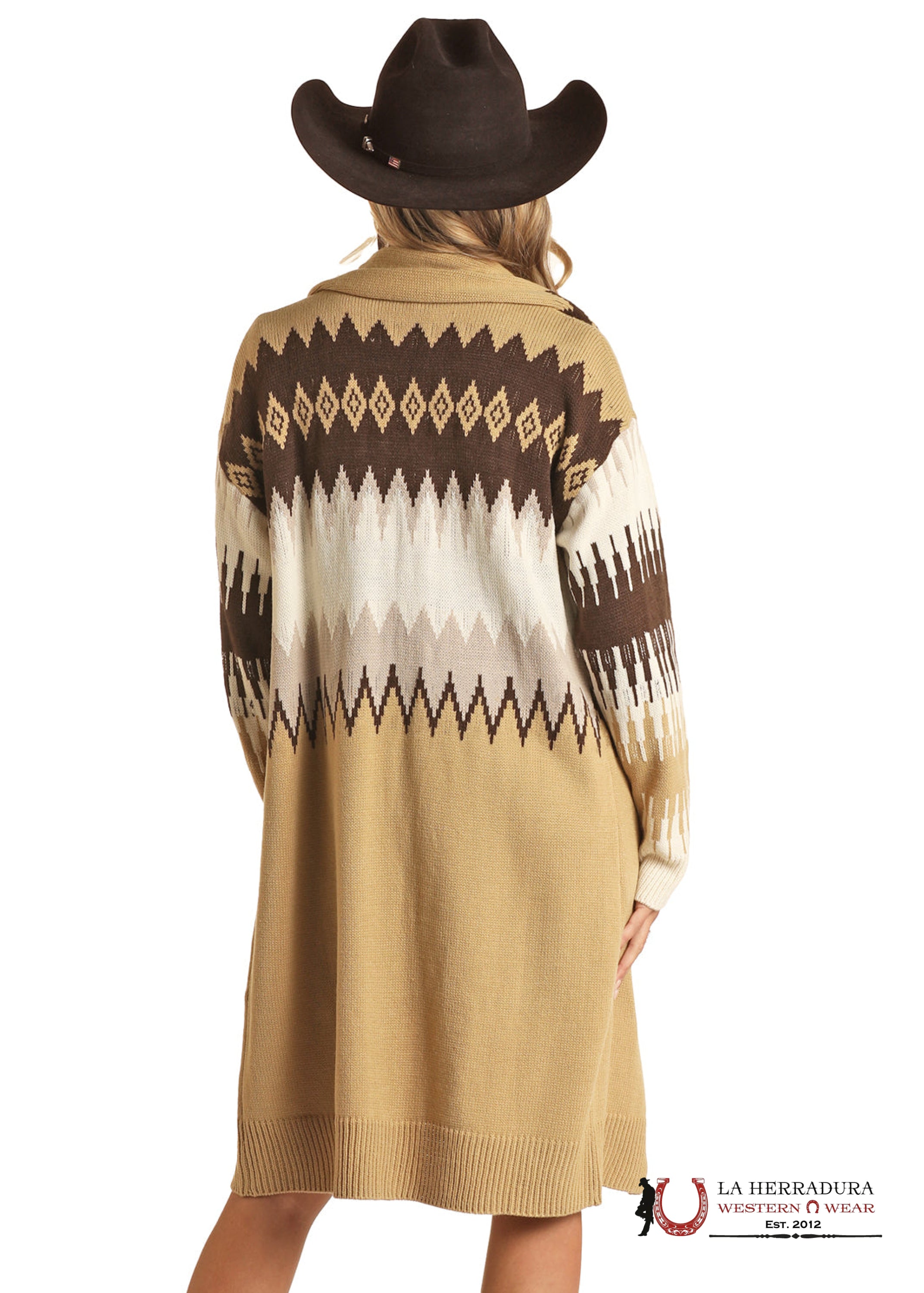 ROCK AND ROLL OVERSIZED CARDIGAN CAMEL BW95T02033 ROPA MUJERES