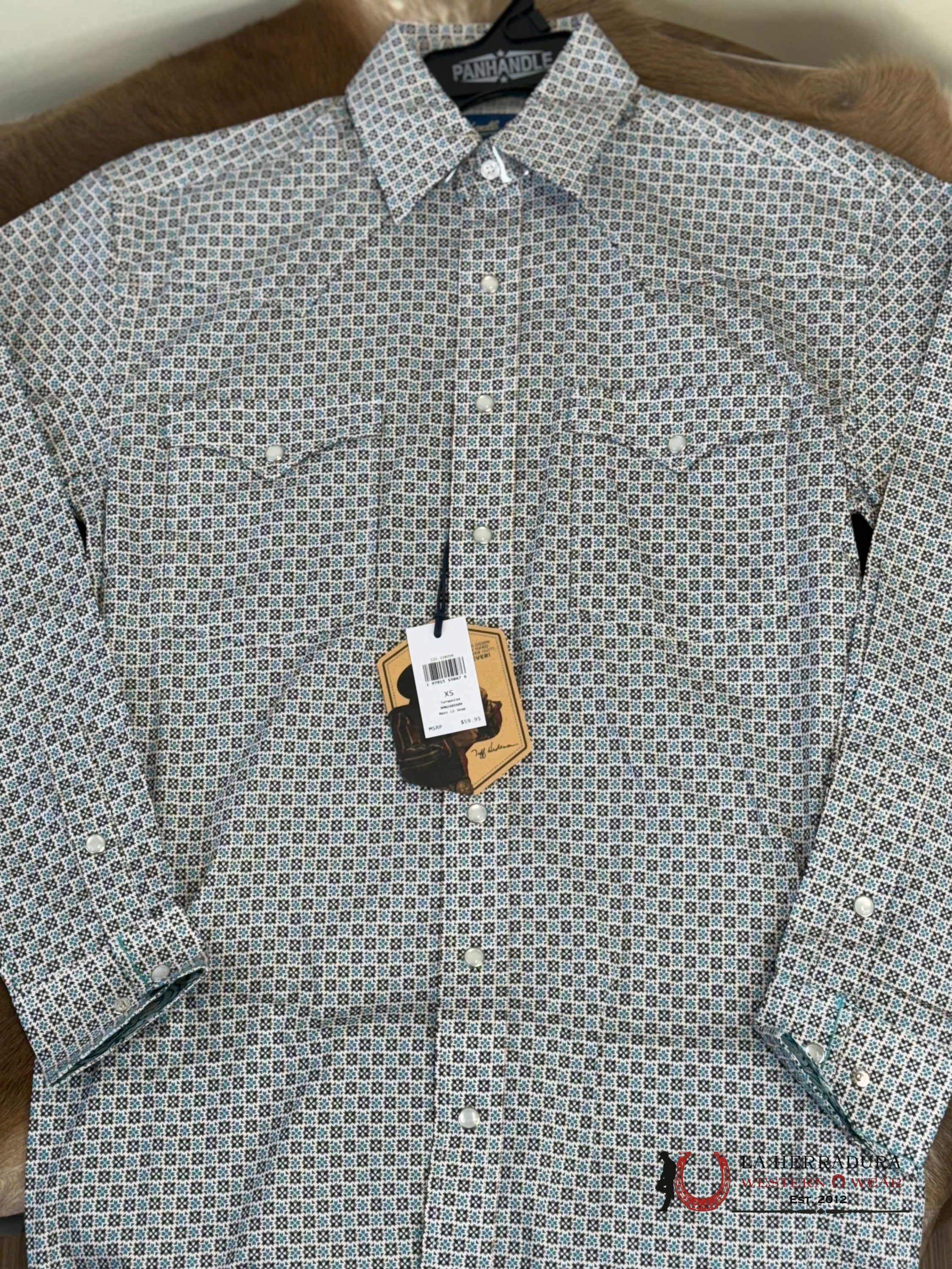 Rock And Roll Turquoise Mens Long Sleeve Shirt Snp Ropa Hombres