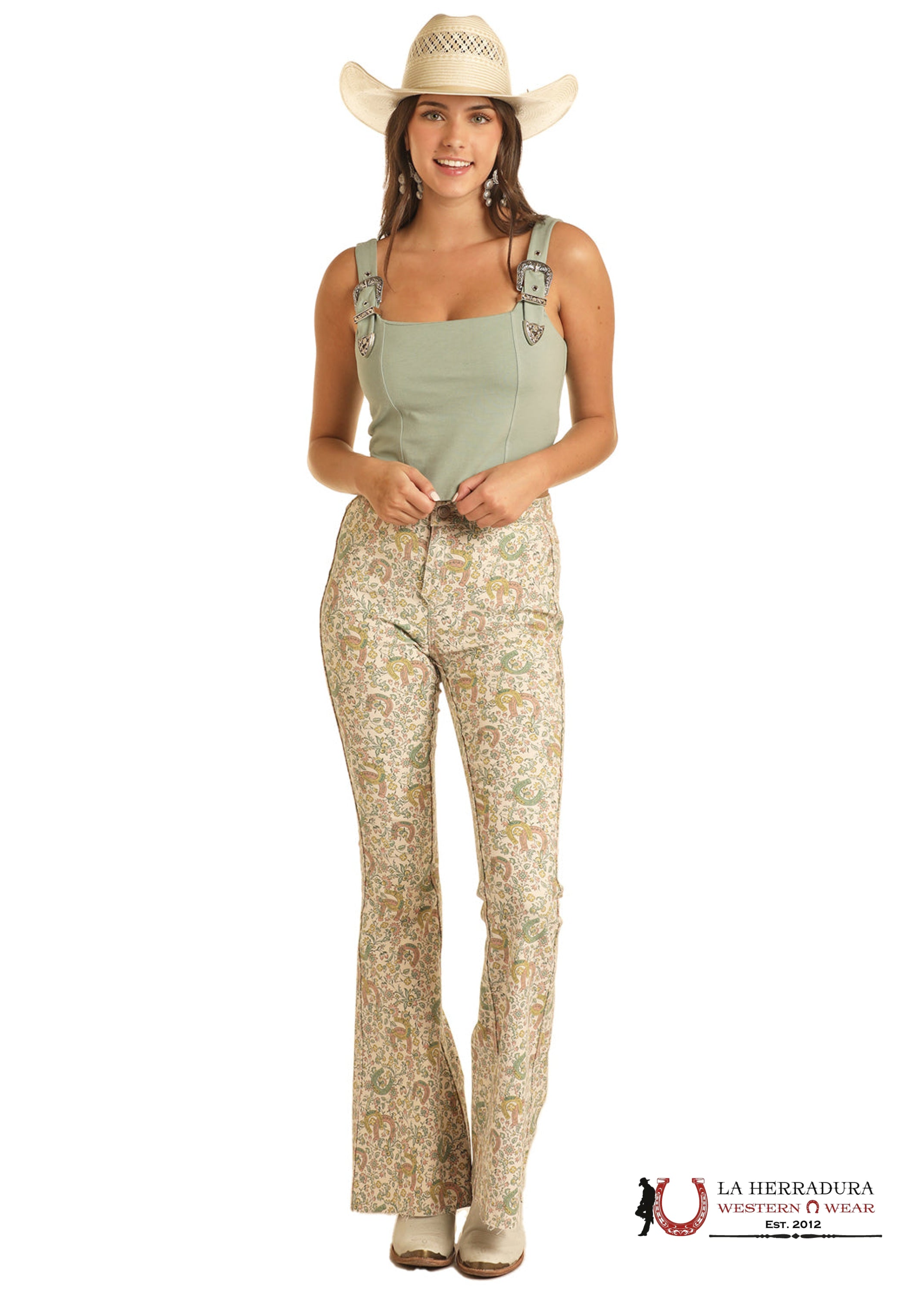 ROCK AND ROLL WOMEN TOP JADE SQAUERE NECK CROP TOP 3905 ROPA MUJERES